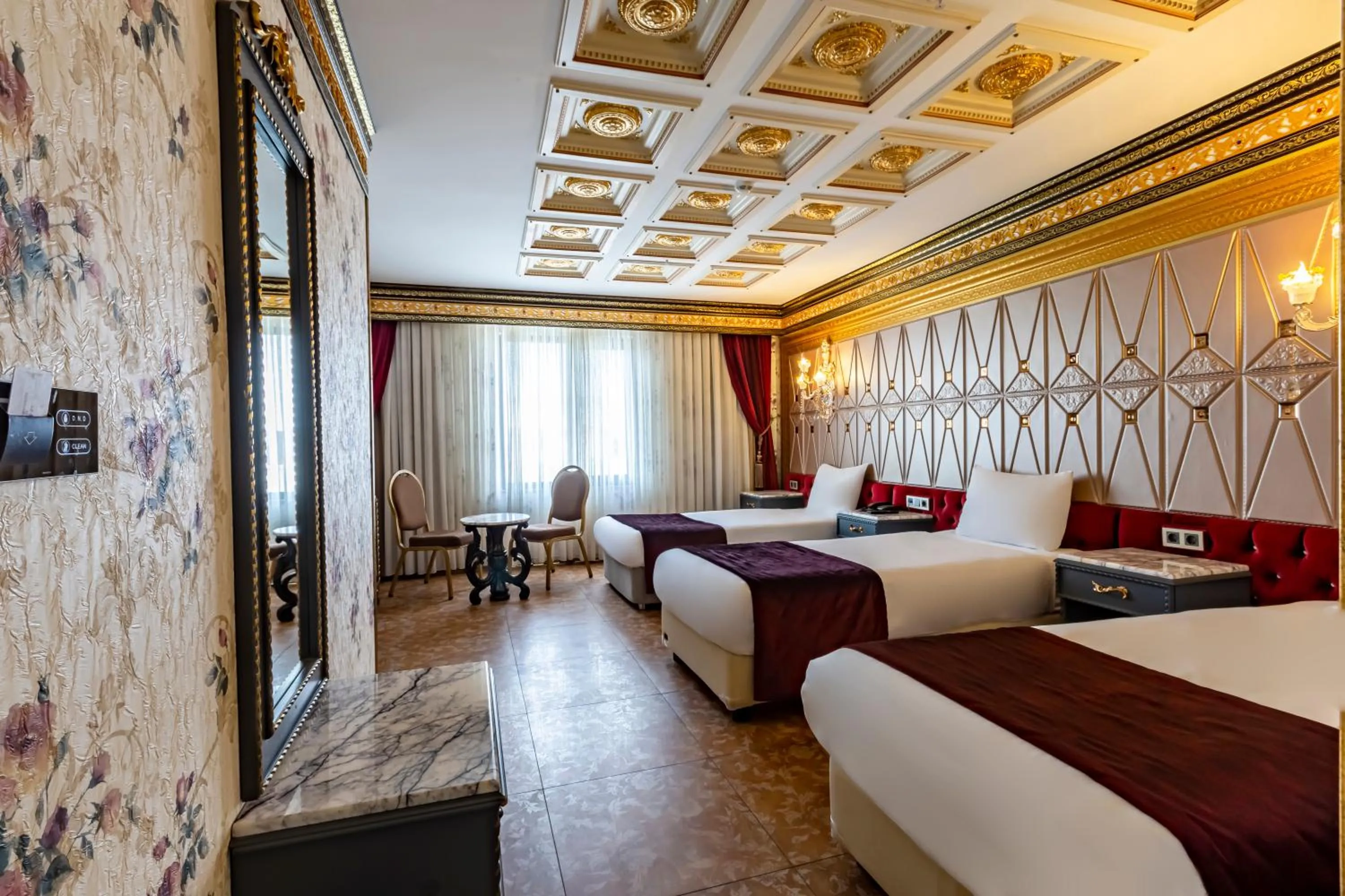 Bed in Laleli Blue Marmaray Hotel