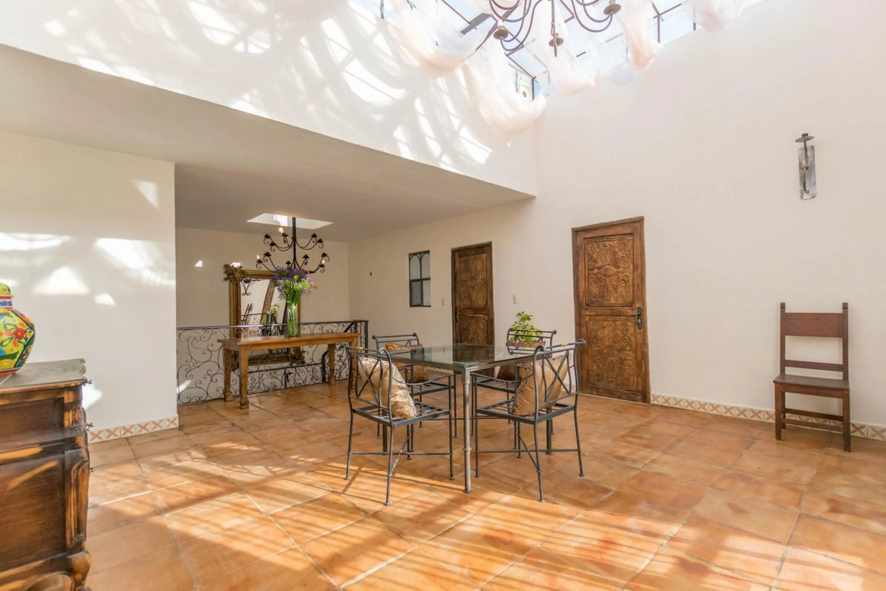 Area and facilities in Hotel Casa Santamaría