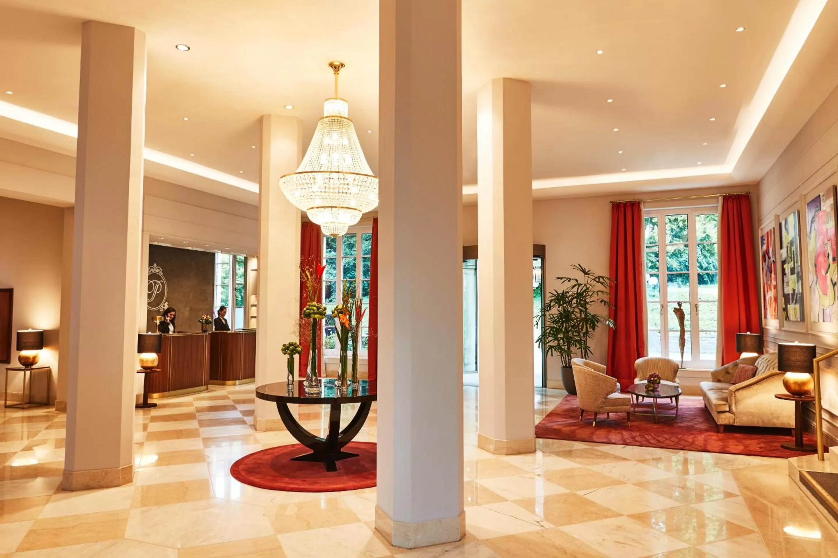Lobby or reception in Steigenberger ICON Grandhotel & Spa Petersberg