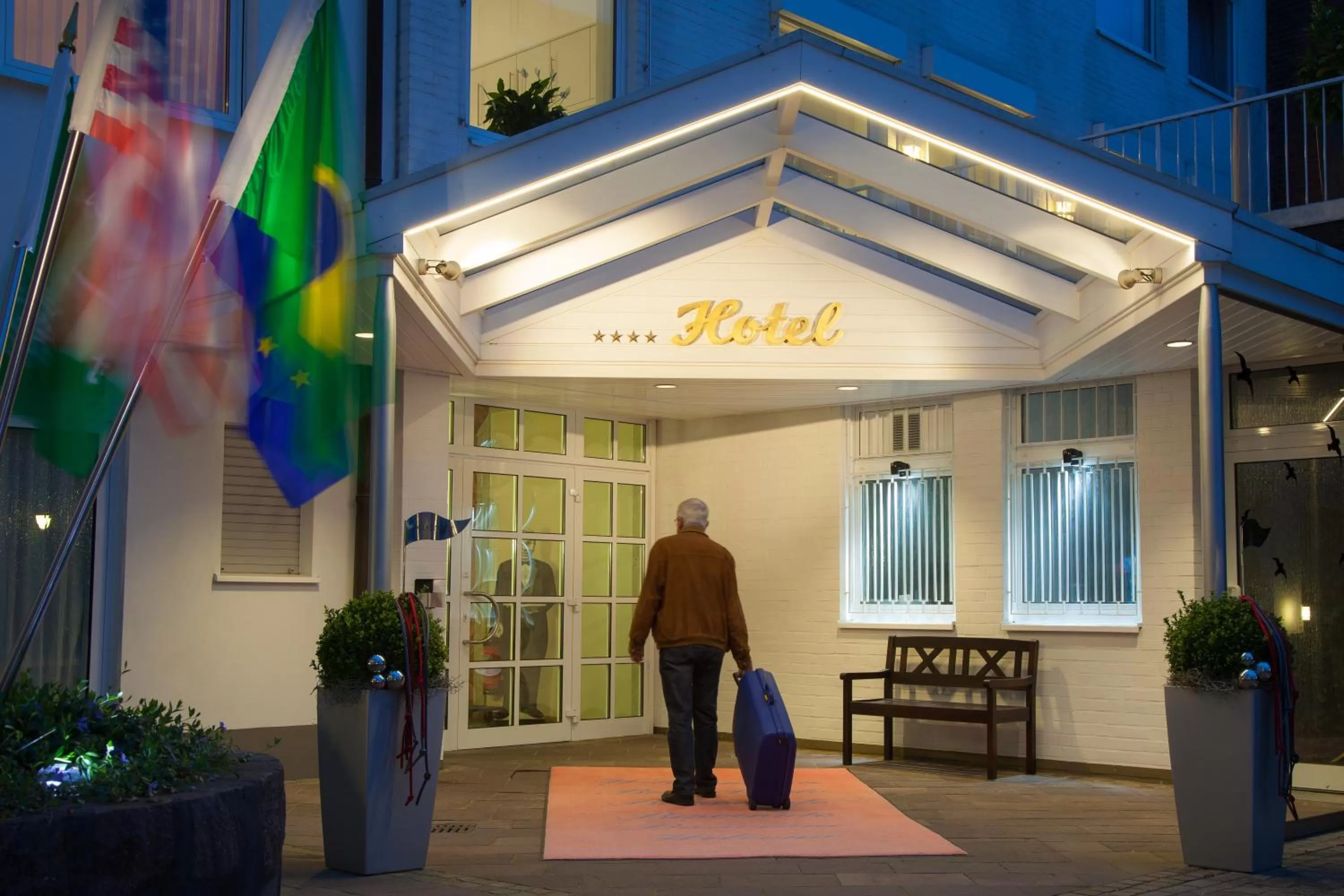 Facade/entrance in Hotel Engbert