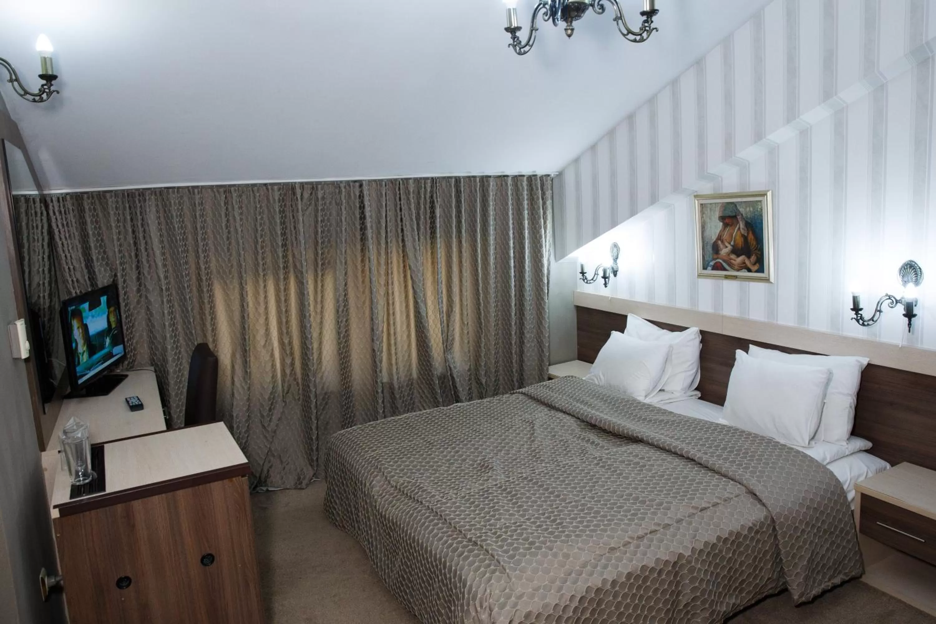 Bedroom, Bed in Spa Hotel Kleptuza