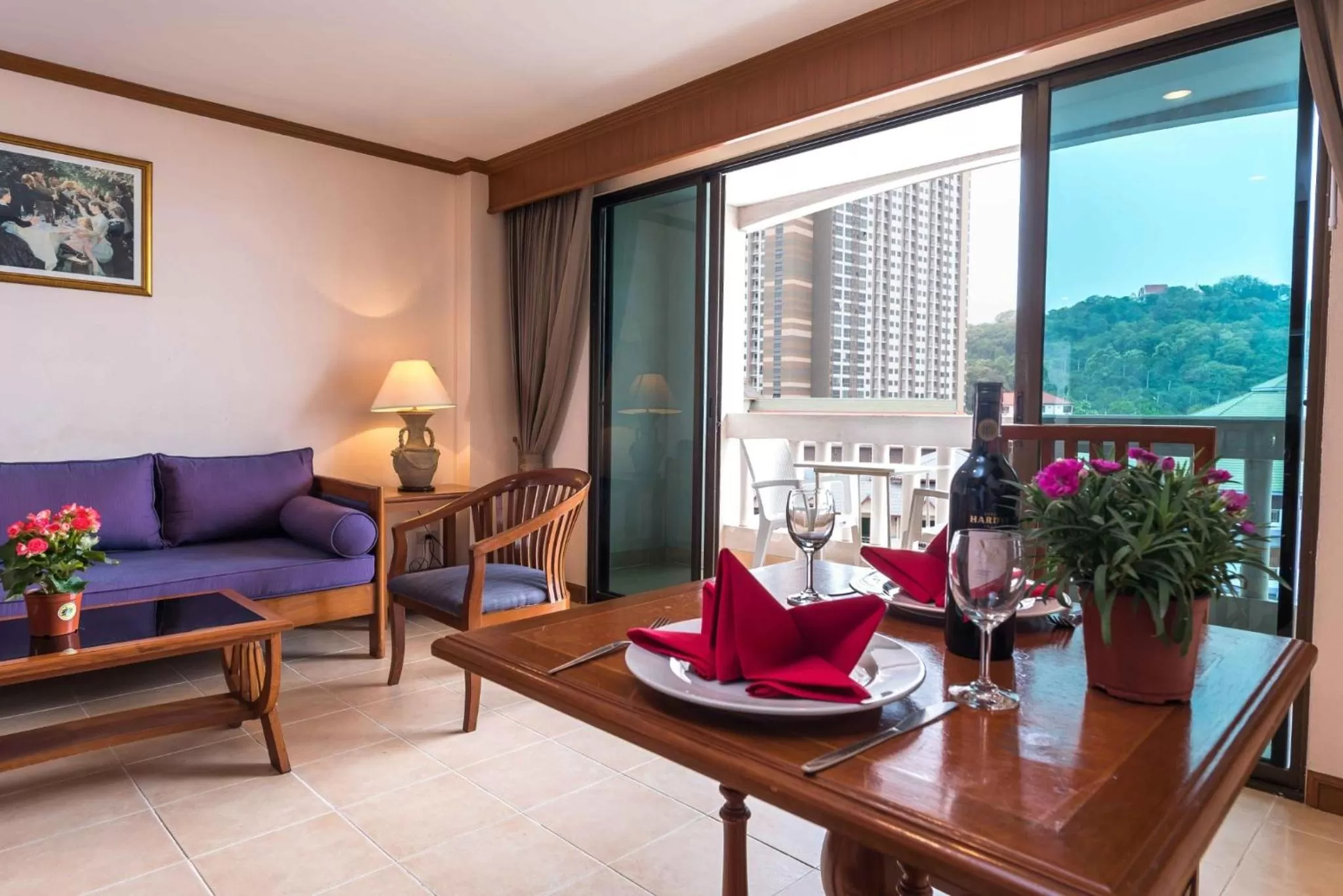Balcony/Terrace in The Residence Garden