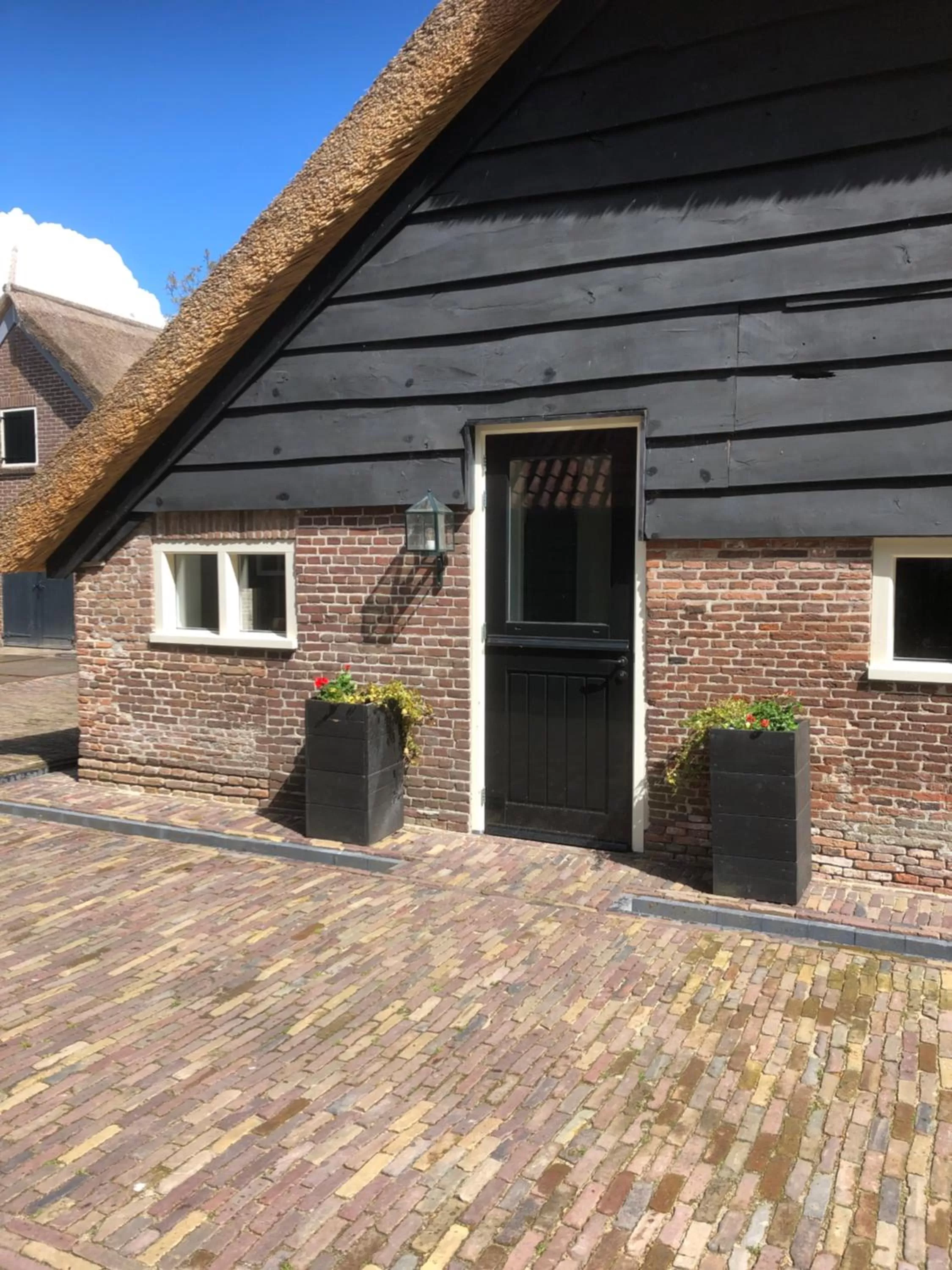 Facade/entrance in B&B Otterstee