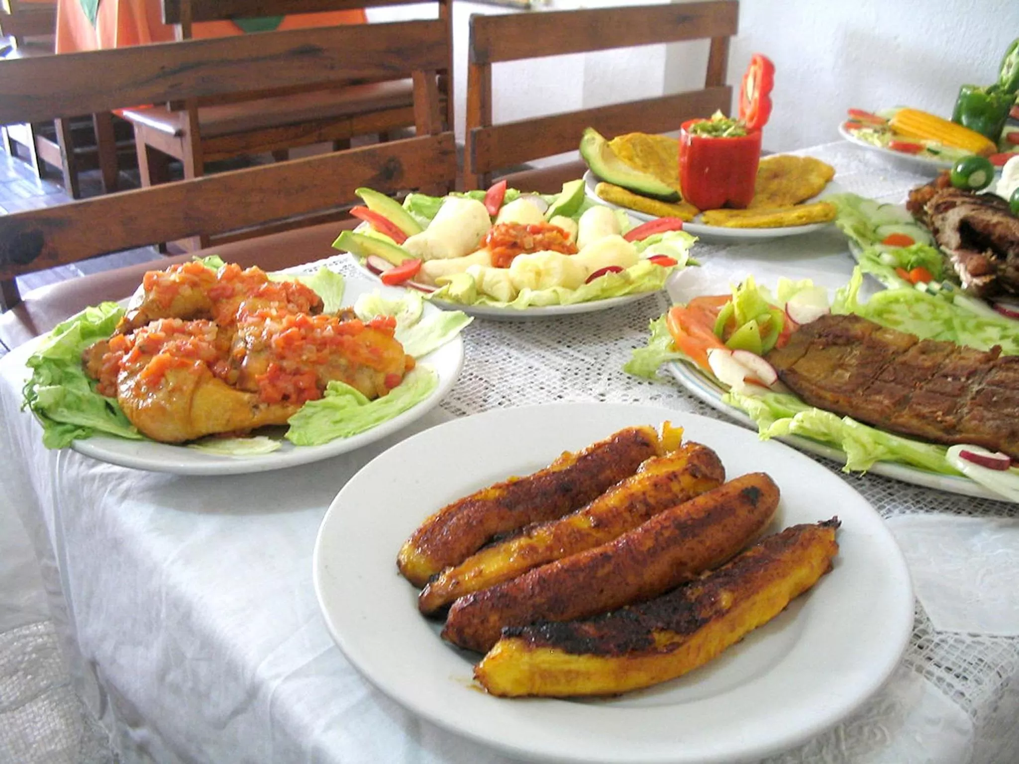 Food close-up in Hotel Casa Vieja