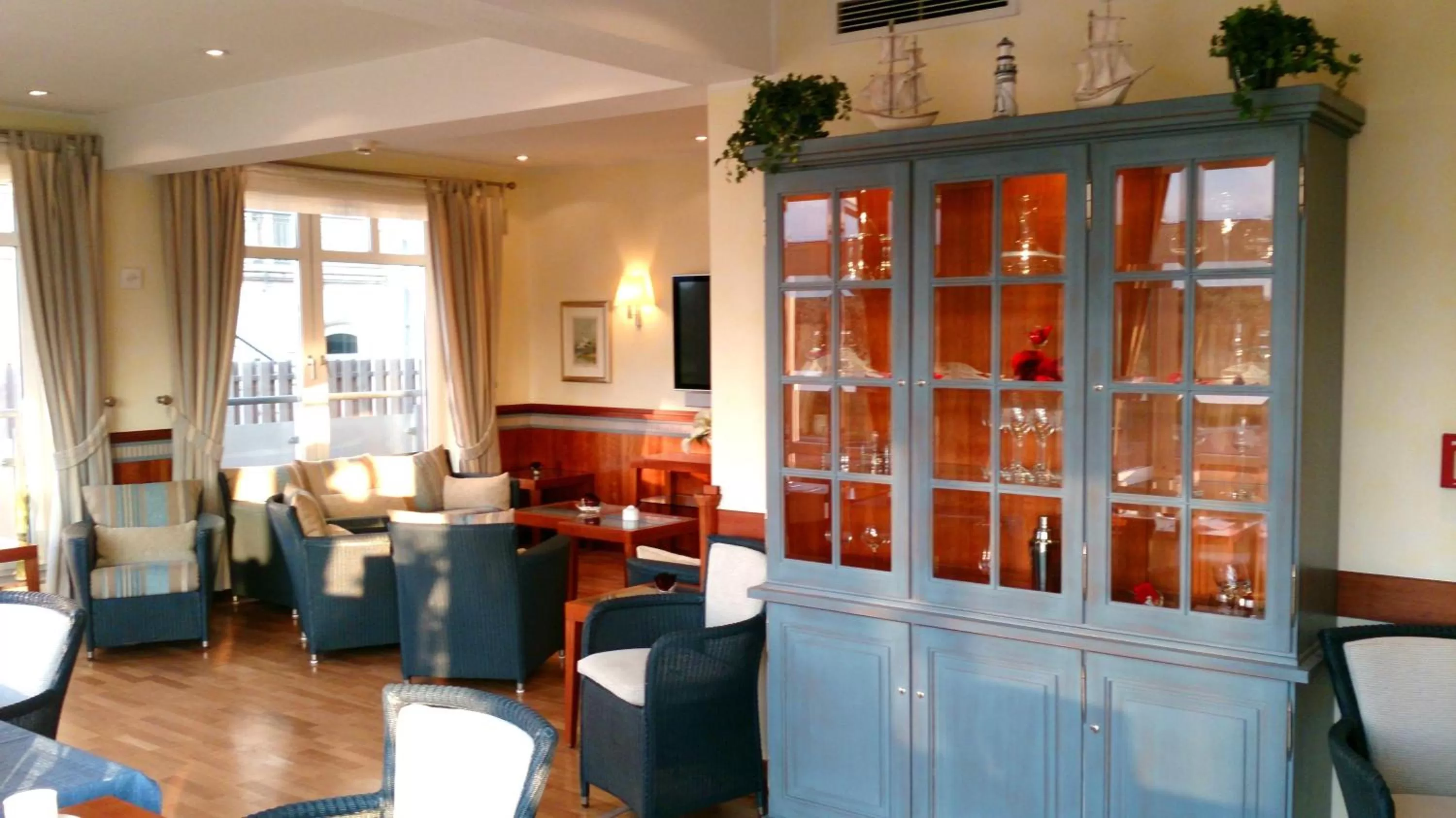 Seating area in Strandhotel Juister Hof