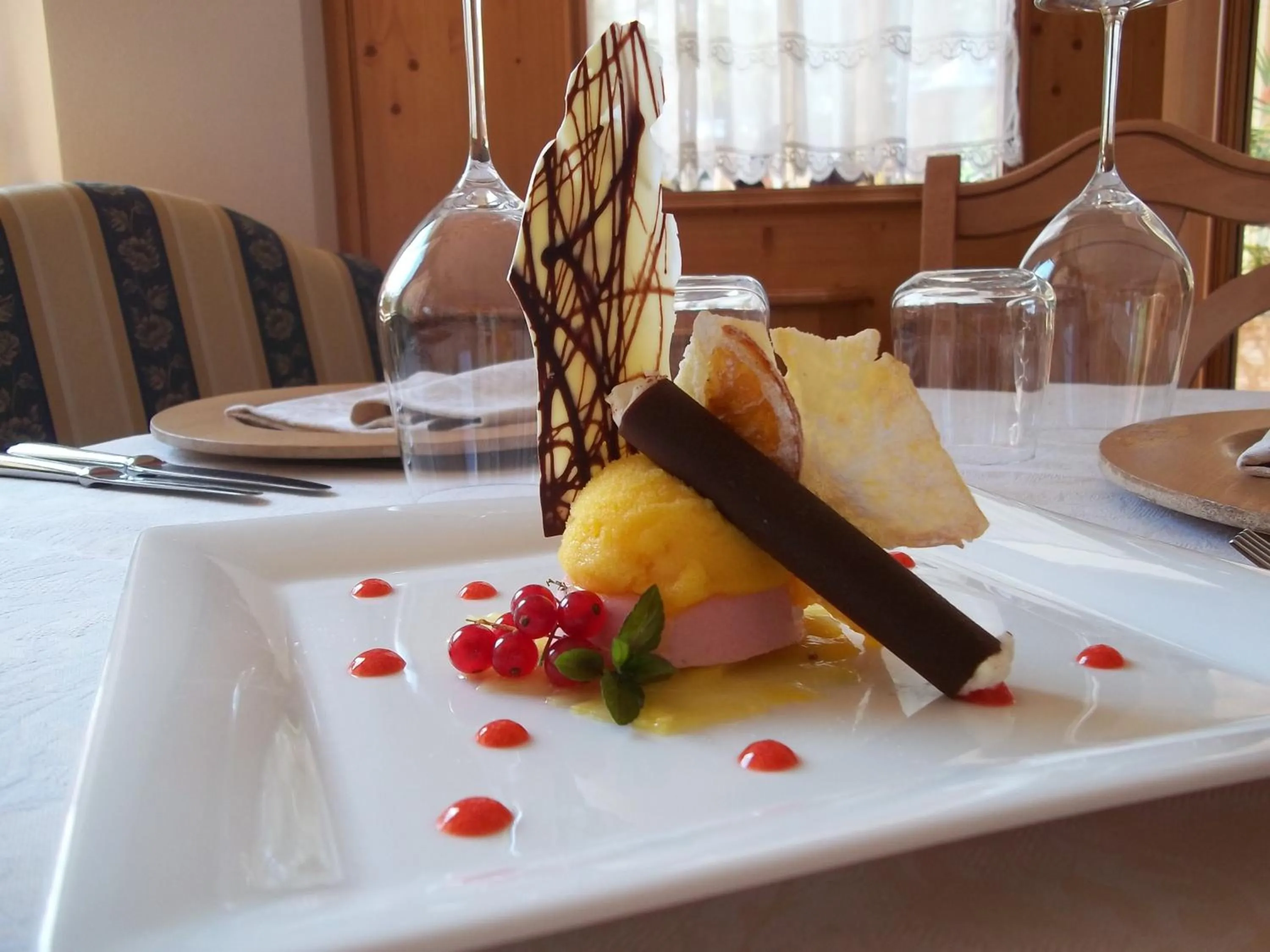Food and drinks in Hotel Chalet all'Imperatore