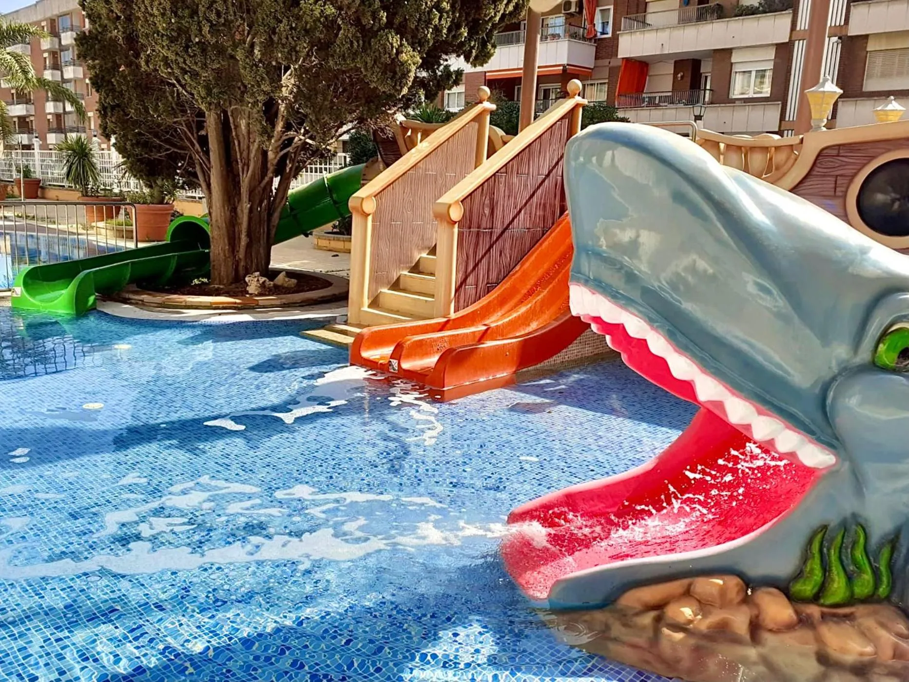 Children play ground in Hotel Bon Repos