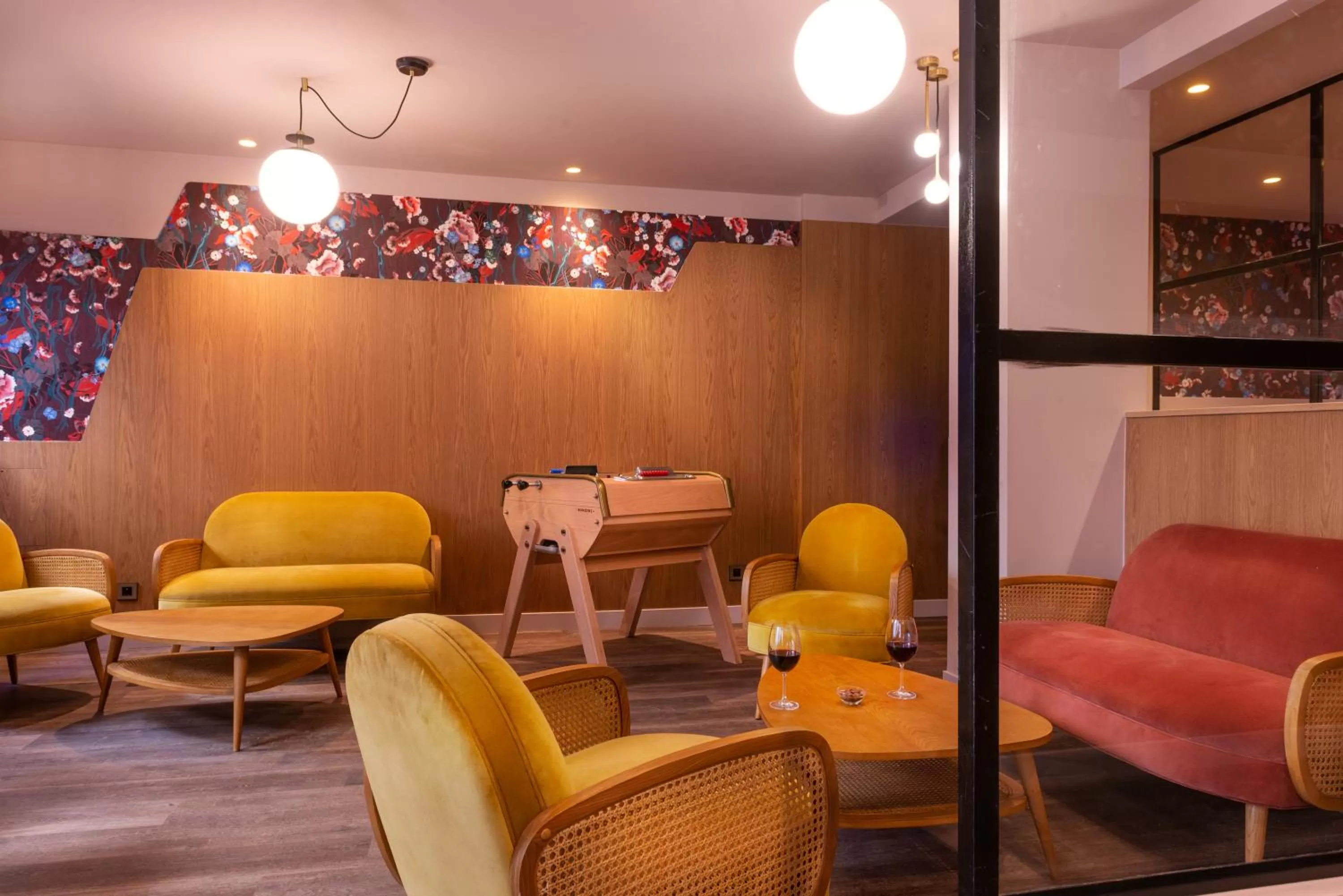 Living room in Maison Axel Opéra Paris