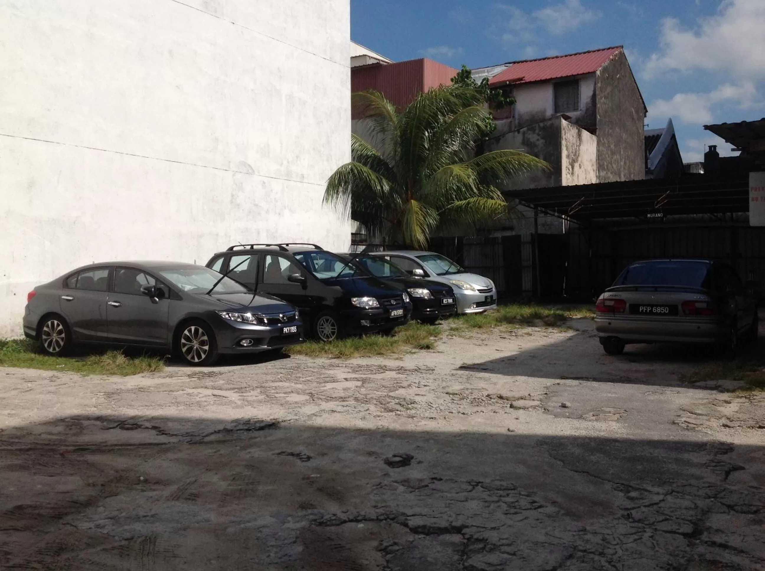 Facade/entrance in Merlin Hotel George Town Penang