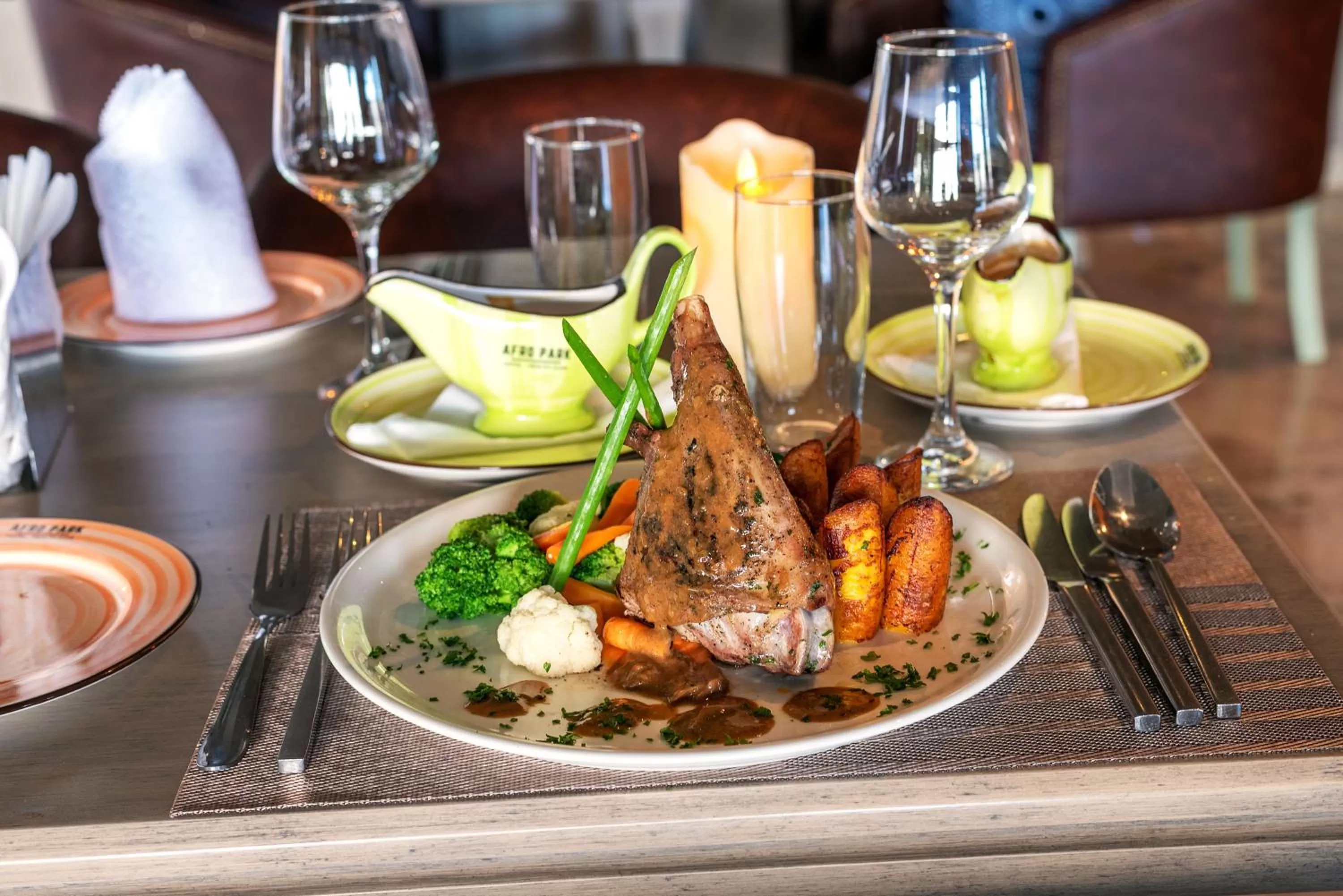 Food in Afro Park Hotel