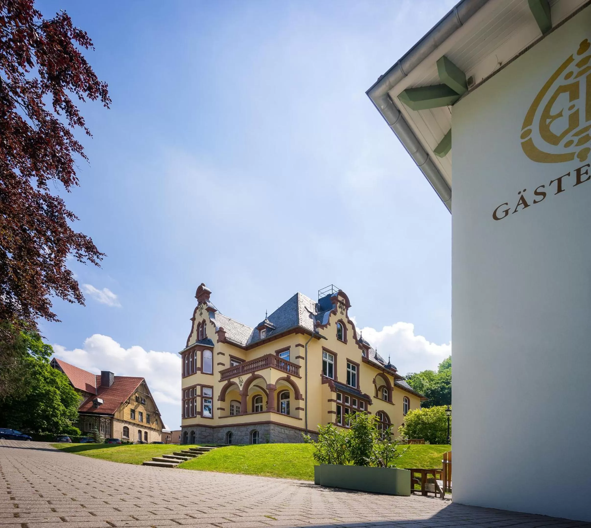 Property building in Hotel Erbprinzenpalais