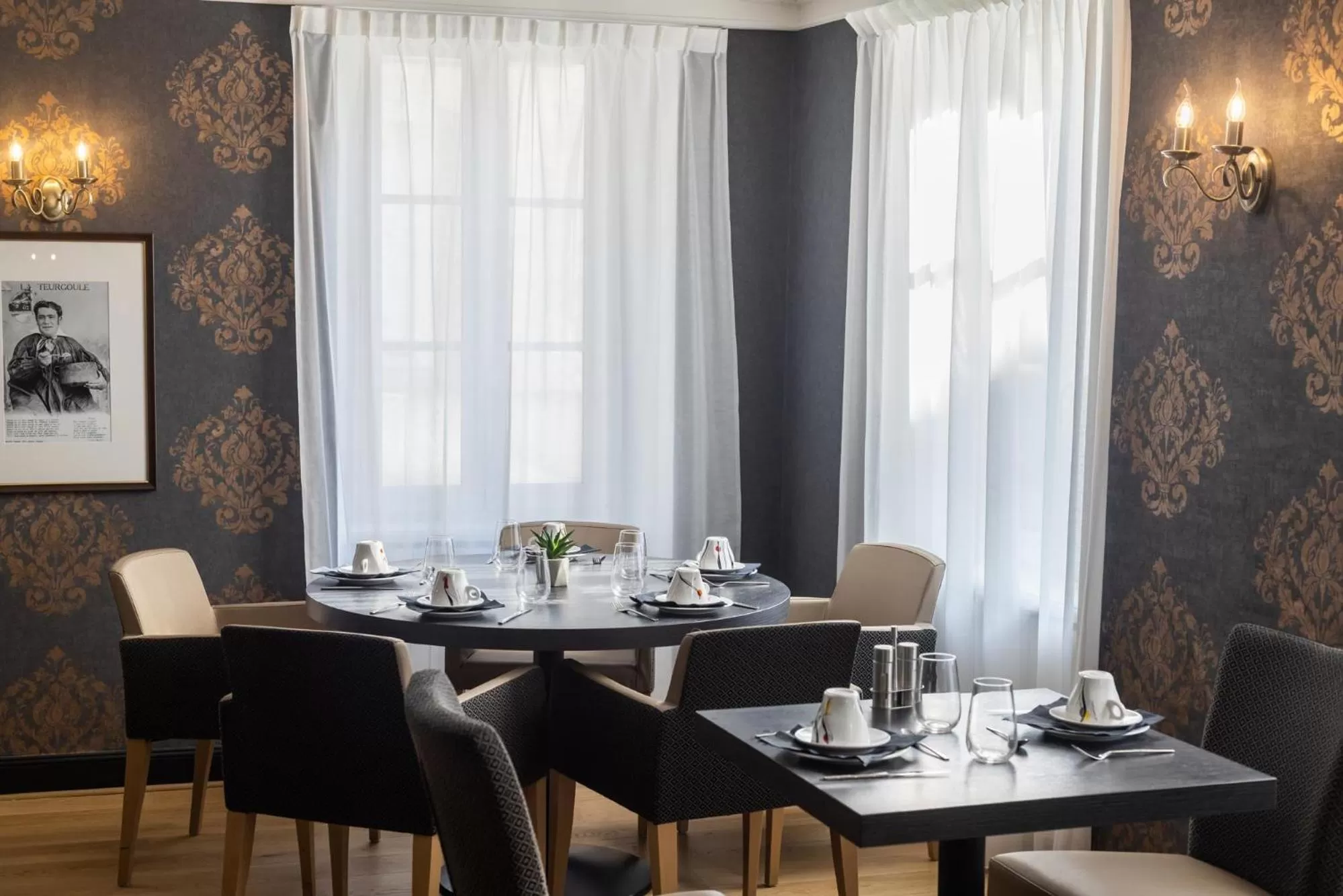 Restaurant/places to eat in Hôtel De Brunville & Spa