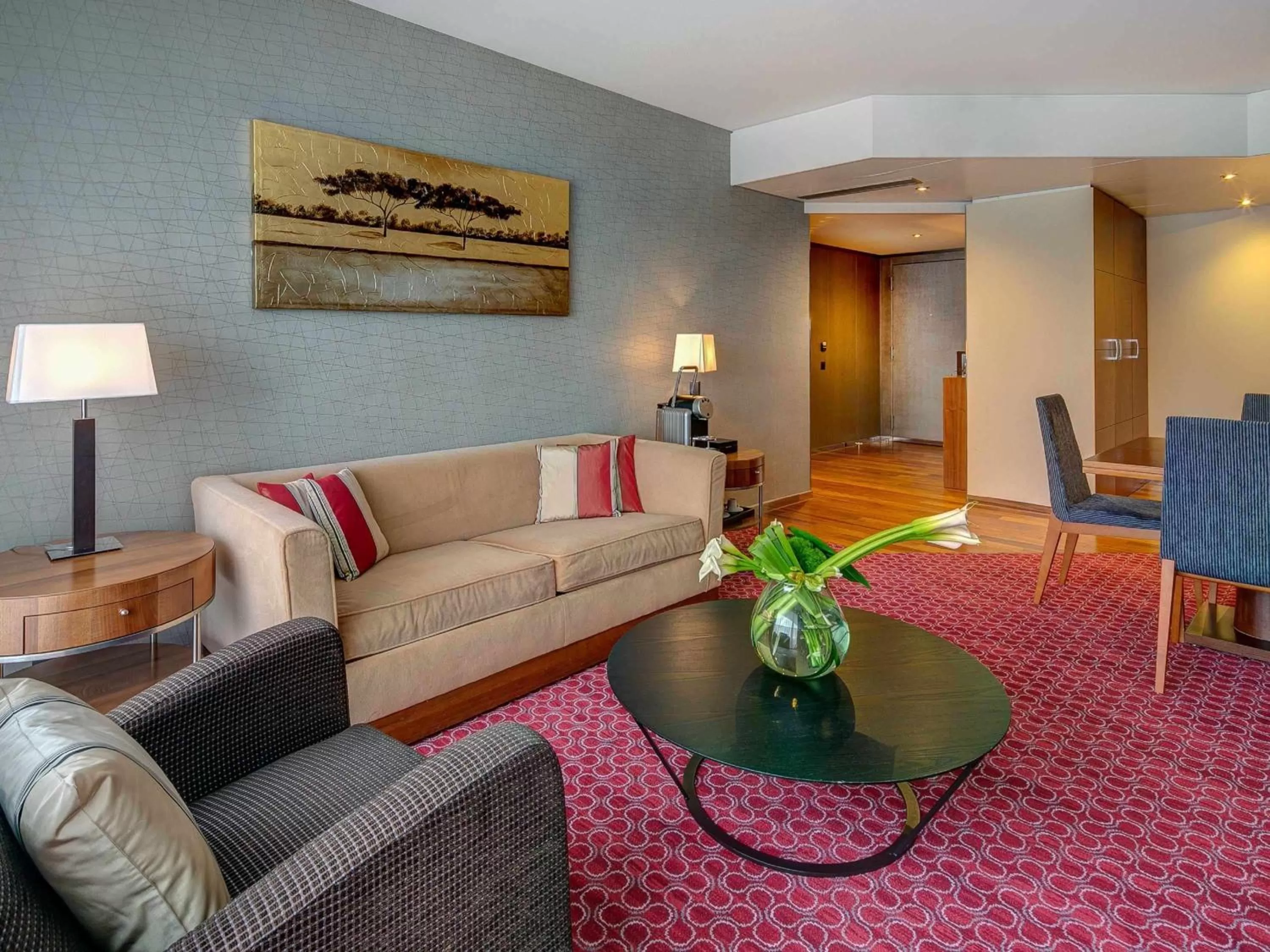 Bedroom, Seating Area in Fairmont Grand Hotel Geneva