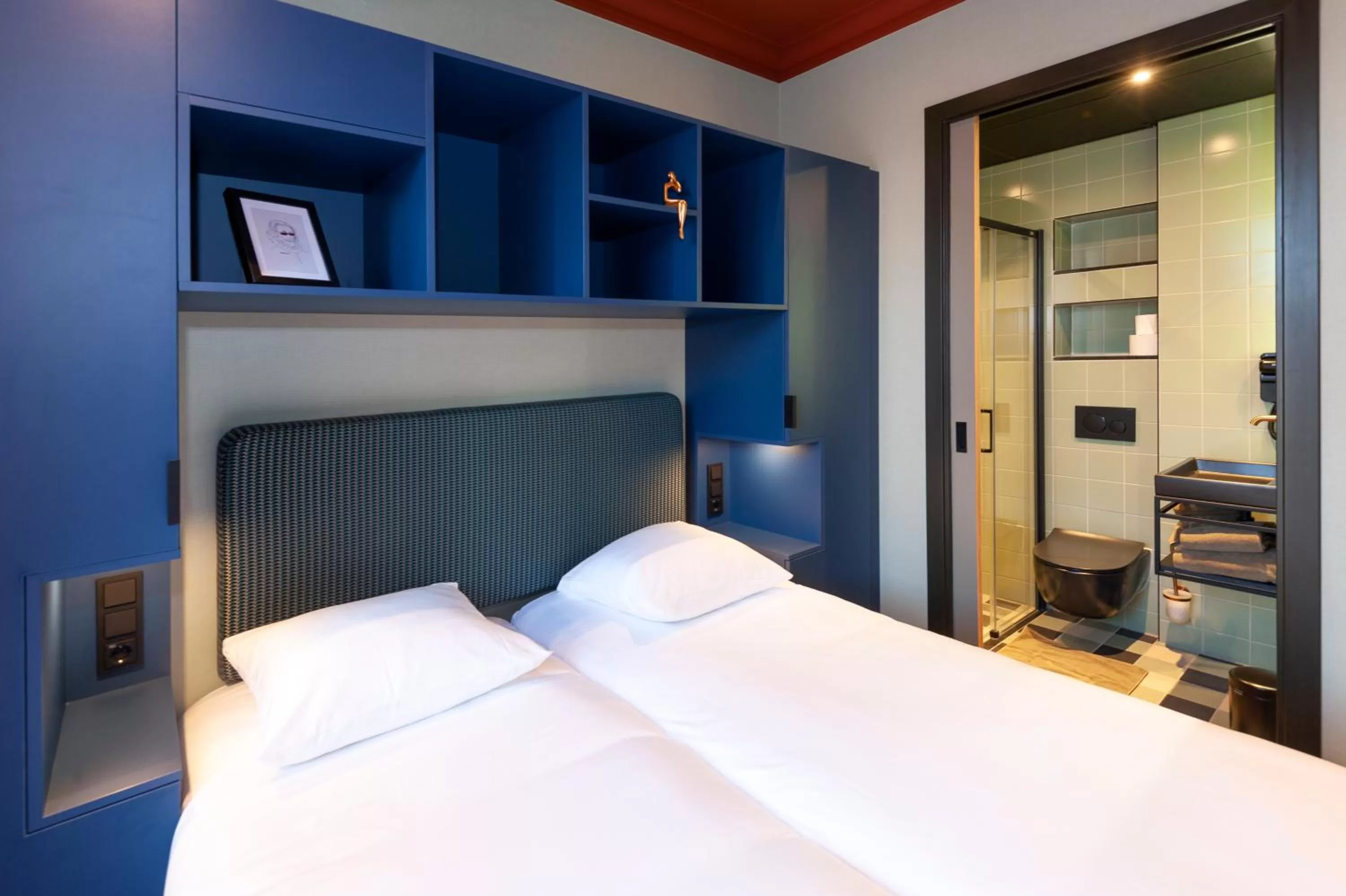 Bedroom, Bed in Hotel Nicolaas Witsen