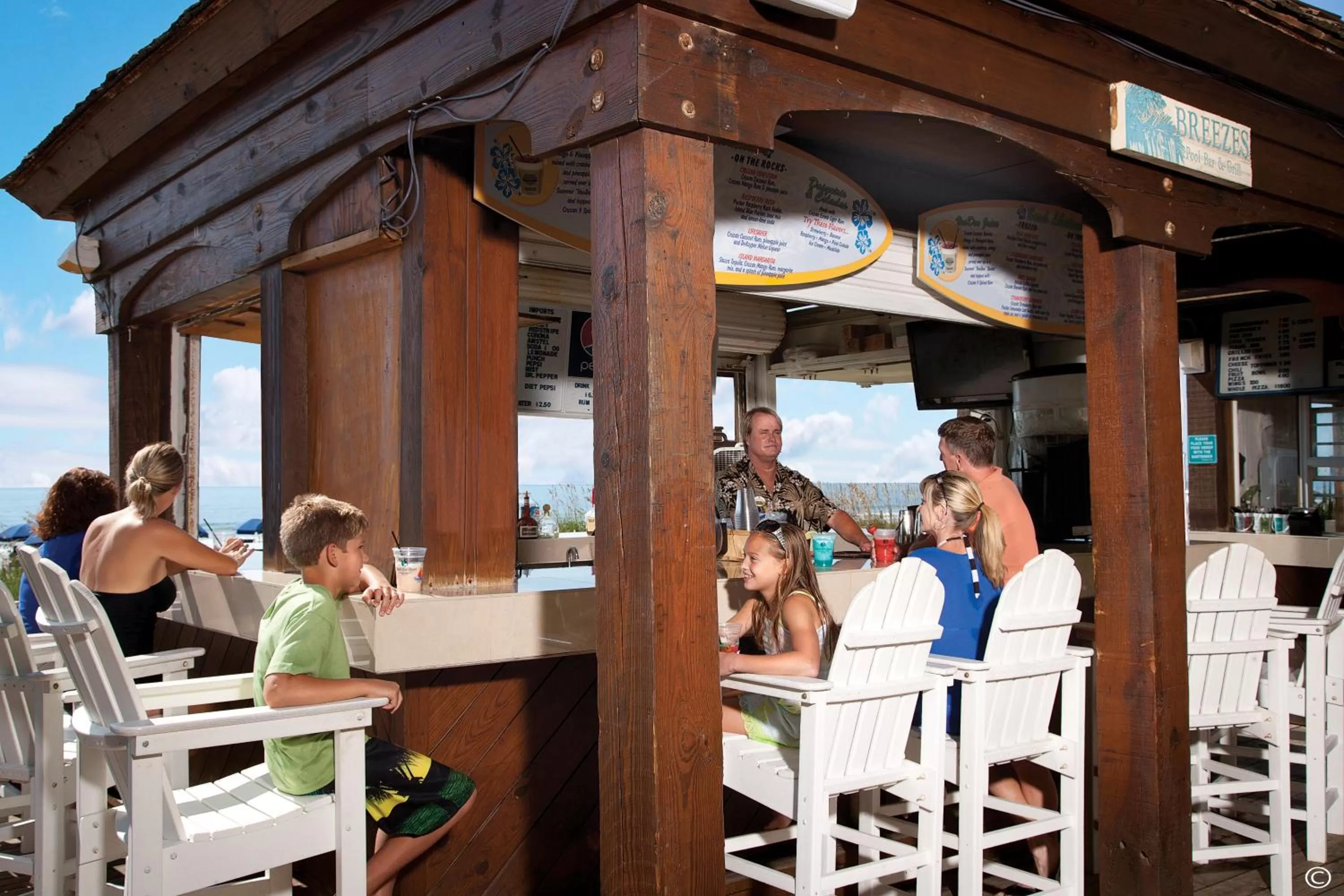 Restaurant/places to eat in Beach Cove Resort