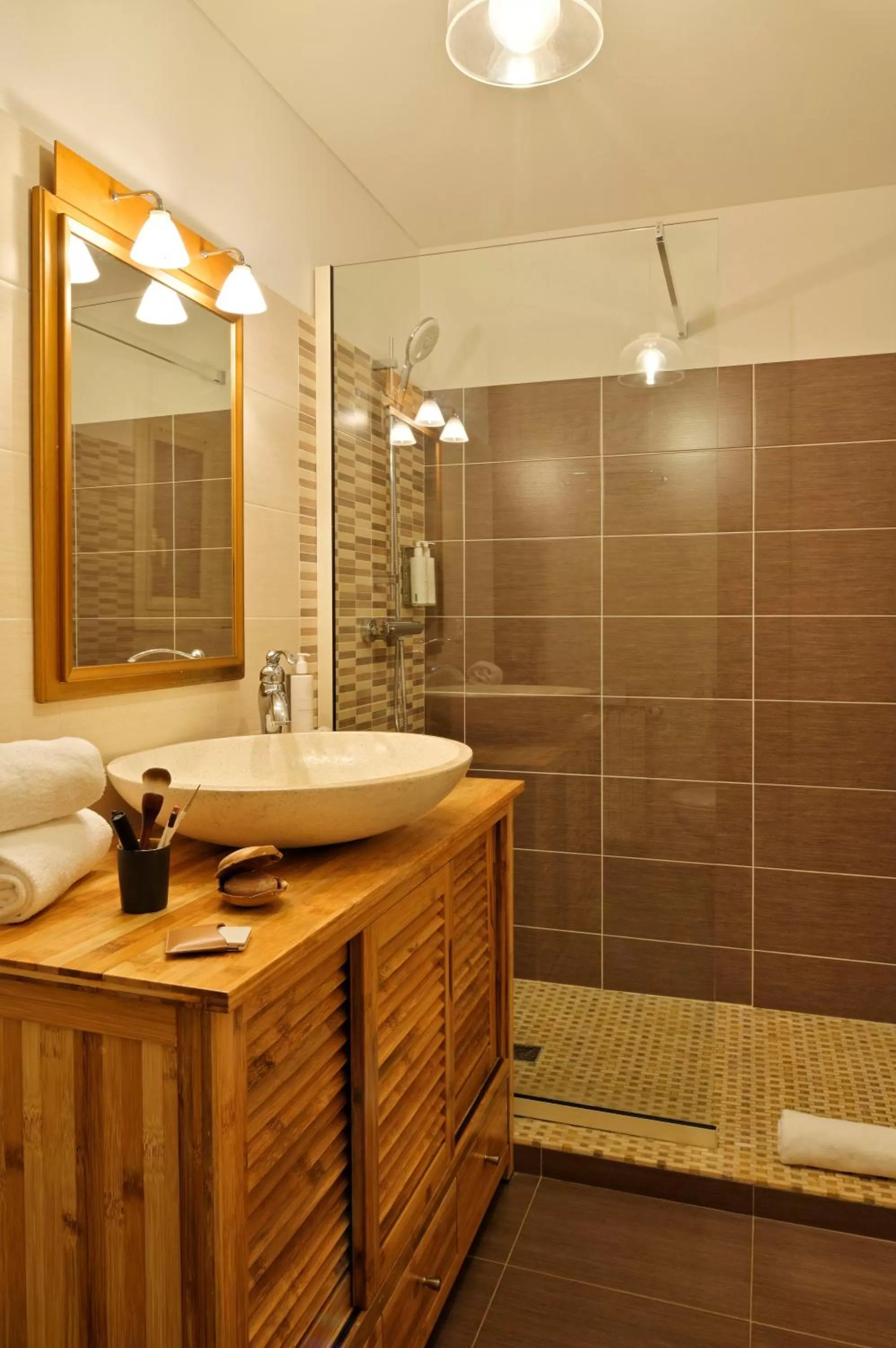 Shower in Hotel Bartaccia