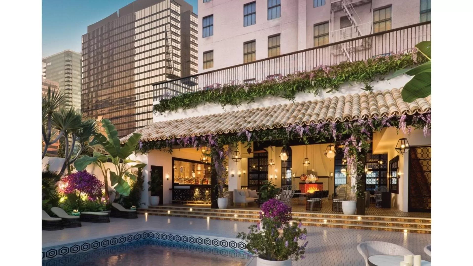 Property building in Hotel Figueroa, Unbound Collection by Hyatt