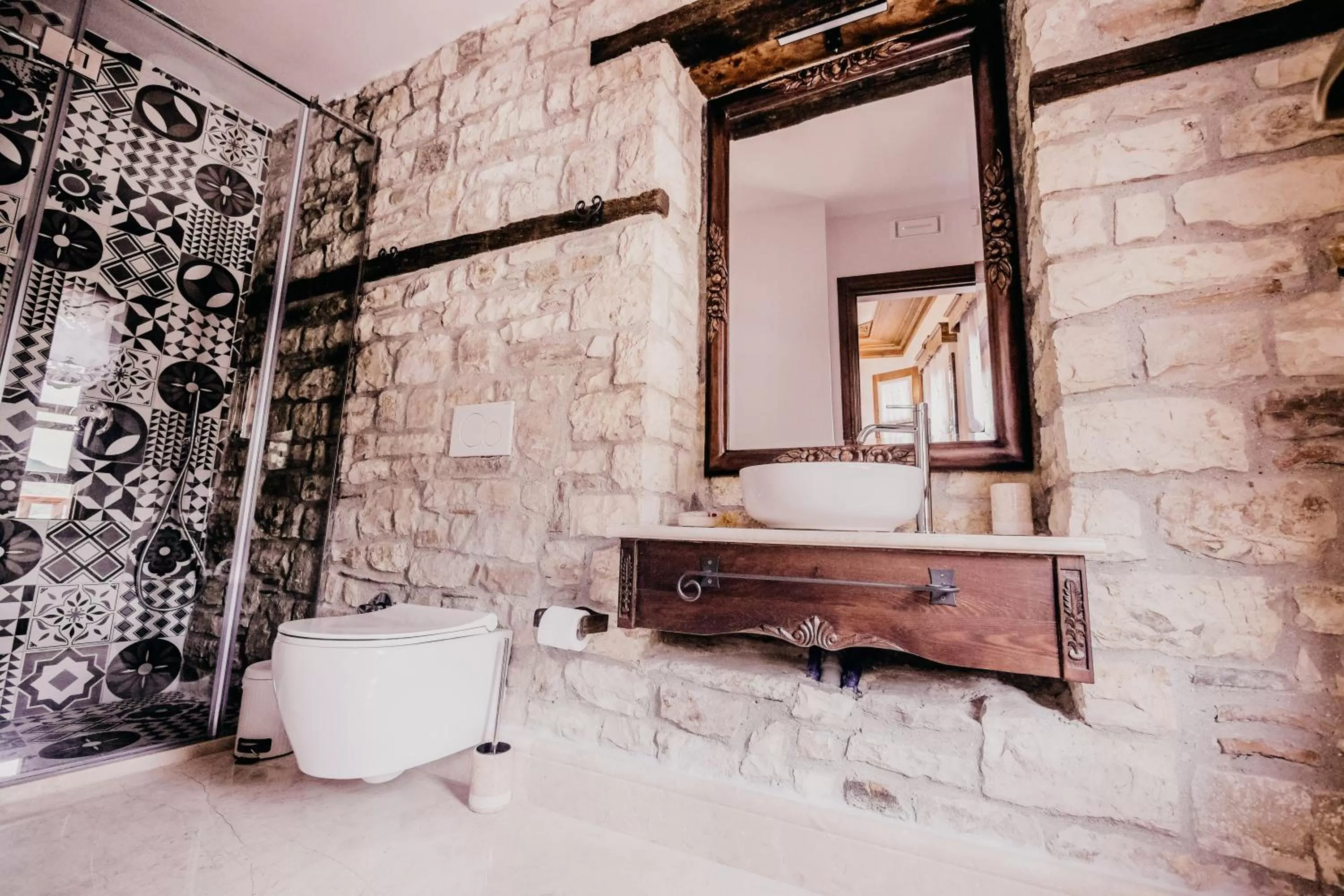 Bathroom in Beratino Hotel