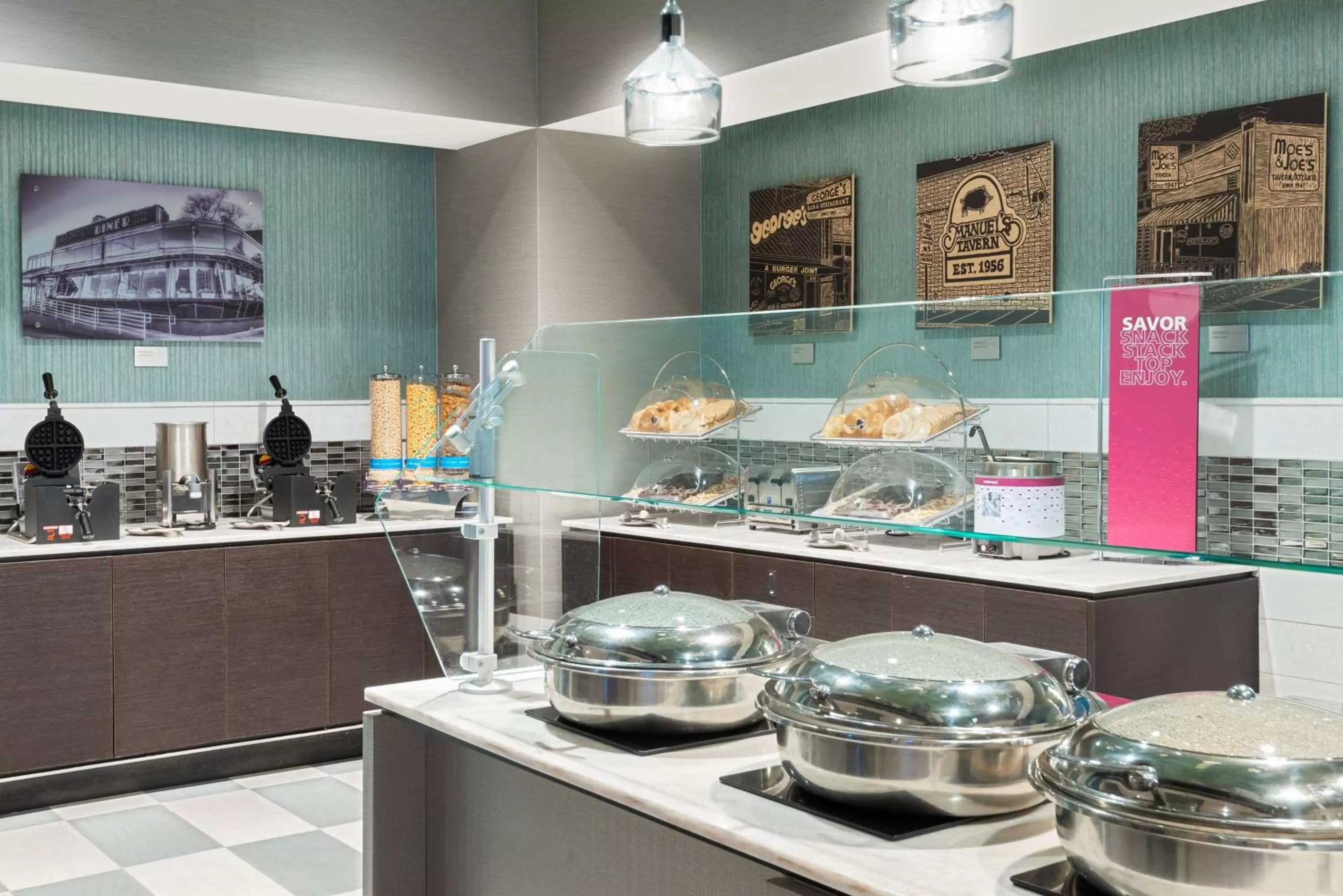 Breakfast in Hampton Inn & Suites Atlanta Buckhead Place