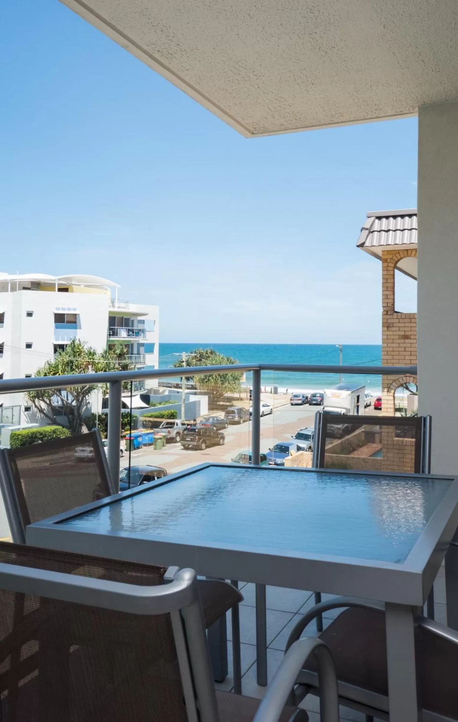 Patio in Merrima Court Holidays