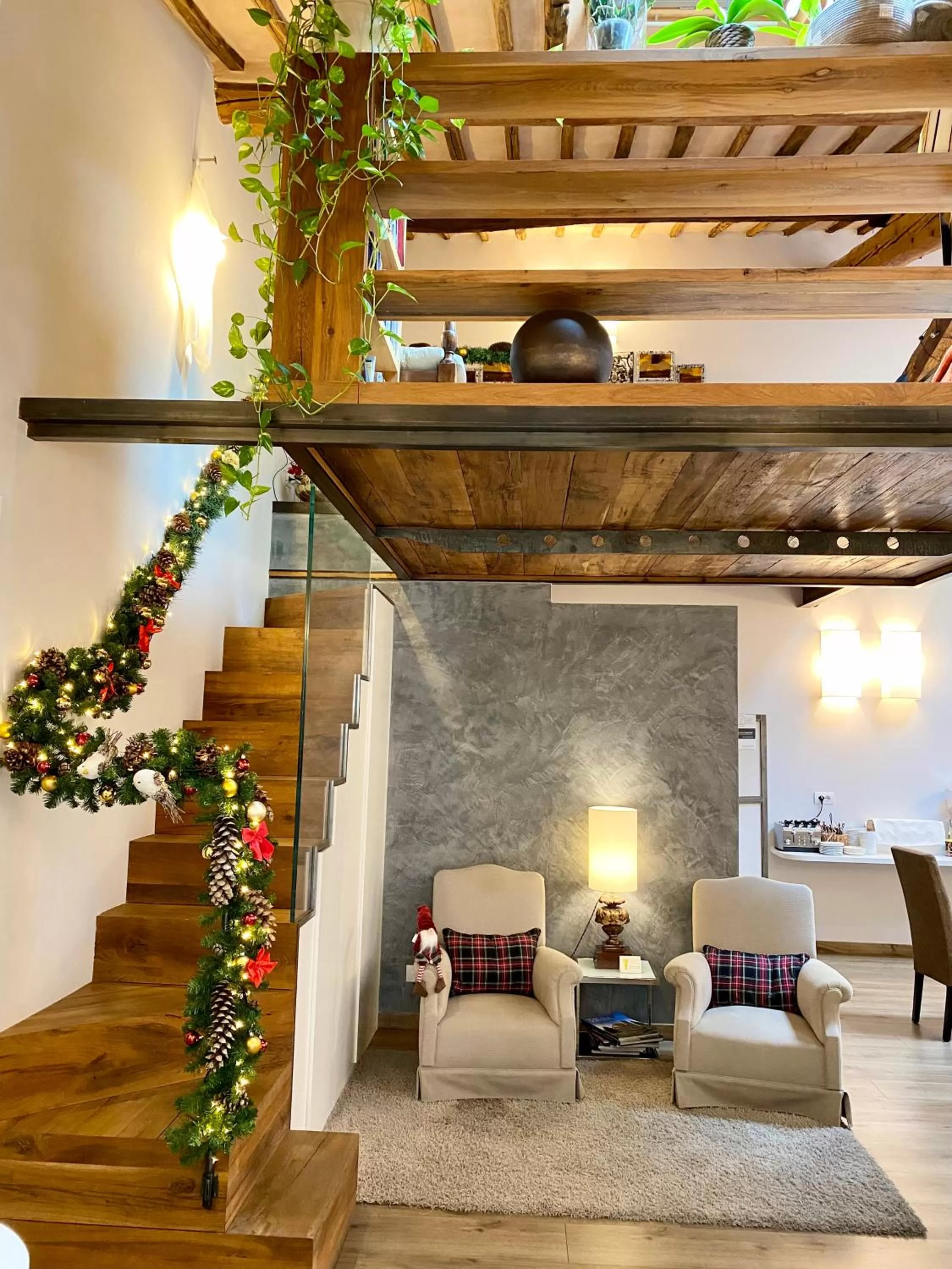 Seating Area in B&B Palazzo Bruchi