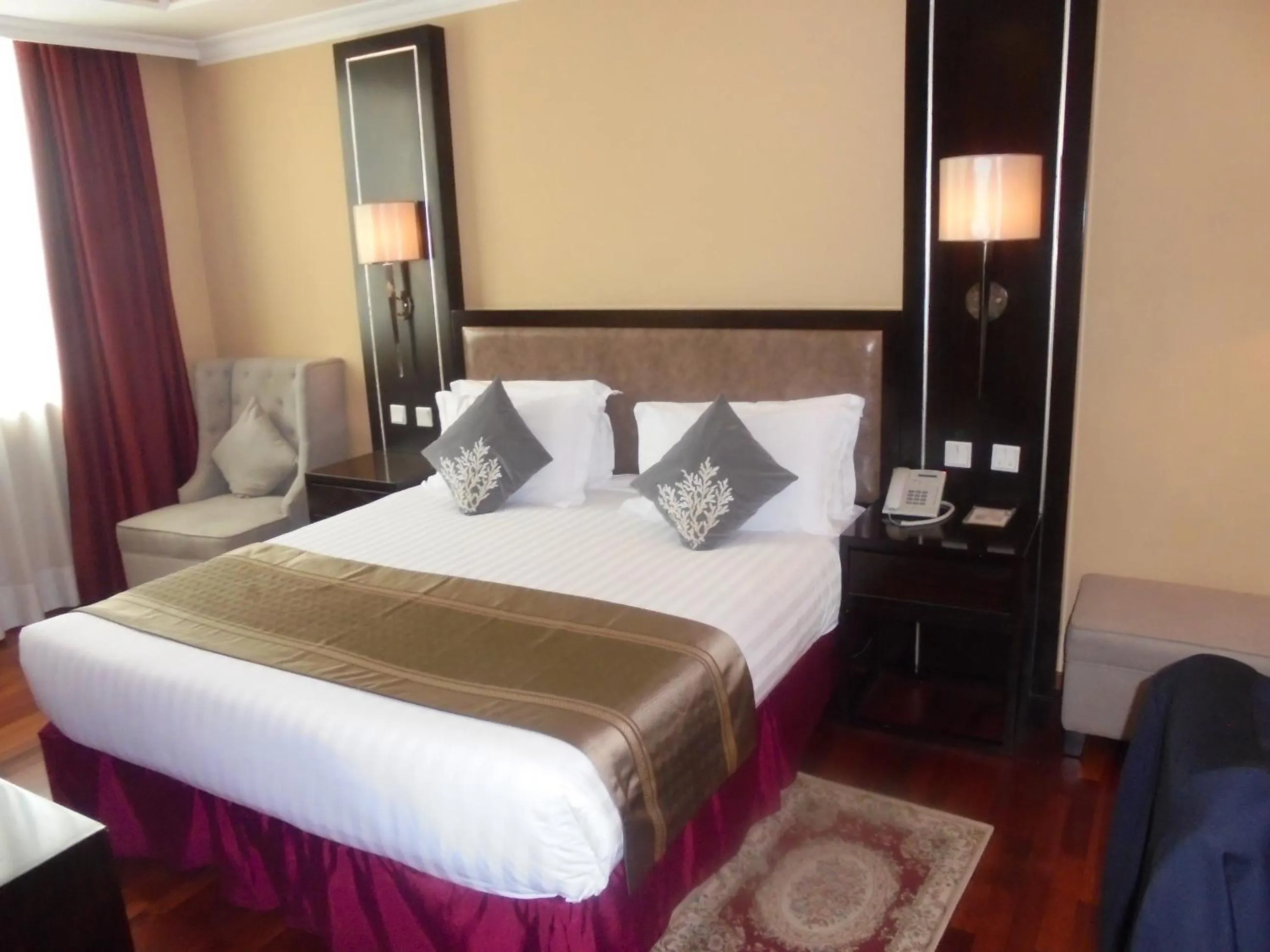 Photo of the whole room, Bed in Saro Maria Hotel