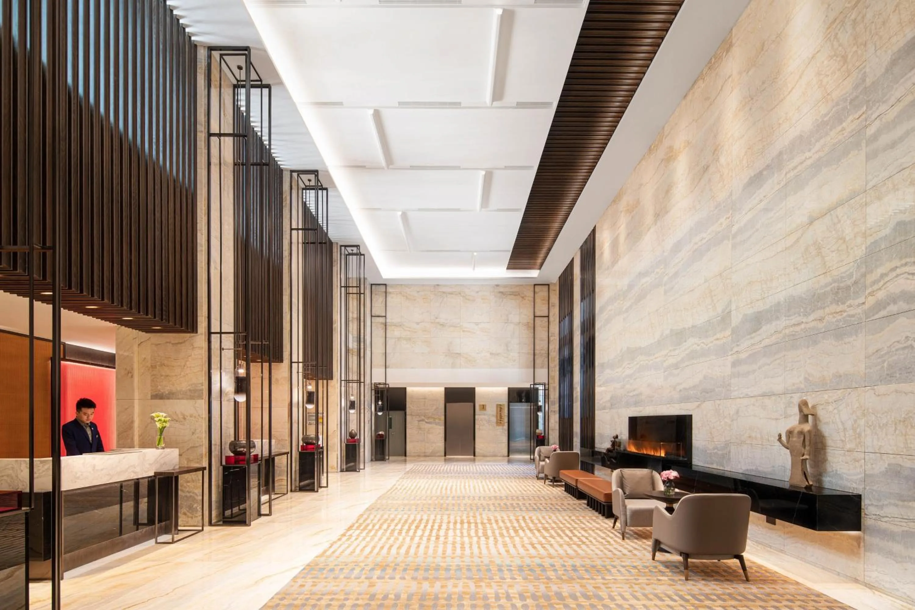 Lobby or reception in Four Points by Sheraton Shanghai Jiading