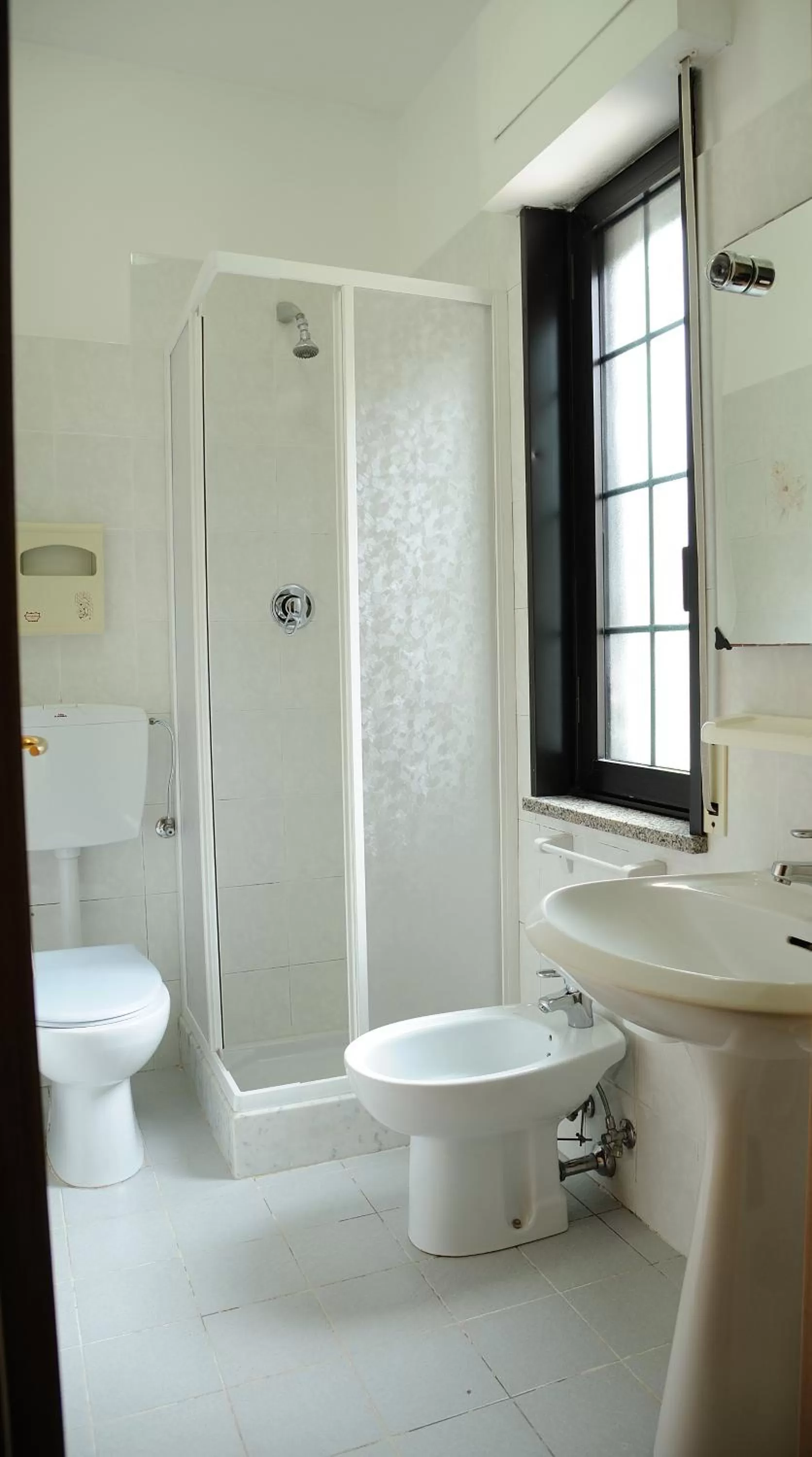 On site, Bathroom in Hotel Tre Castelli