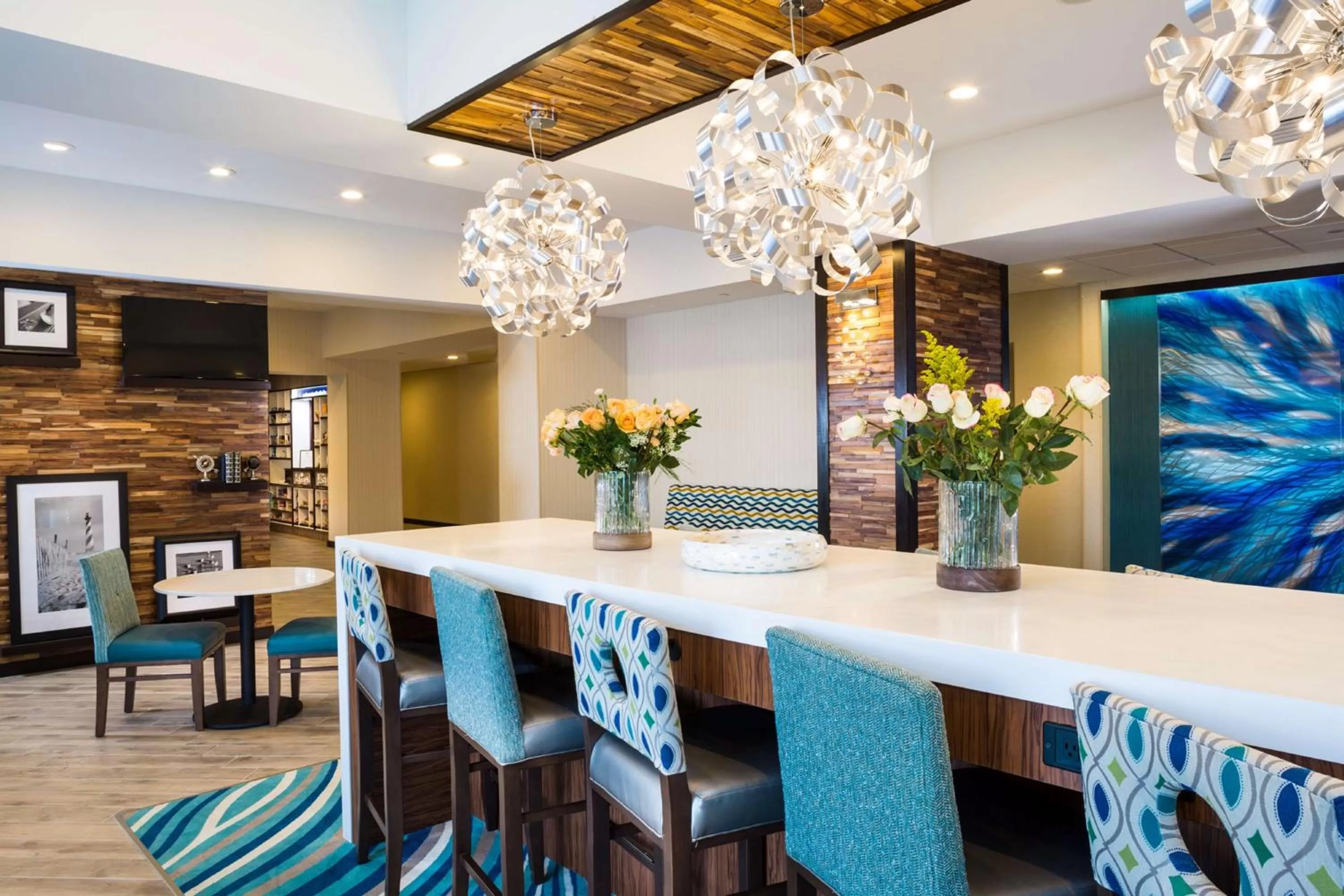 Lobby or reception in Hampton Inn Atlantic City/Absecon, NJ