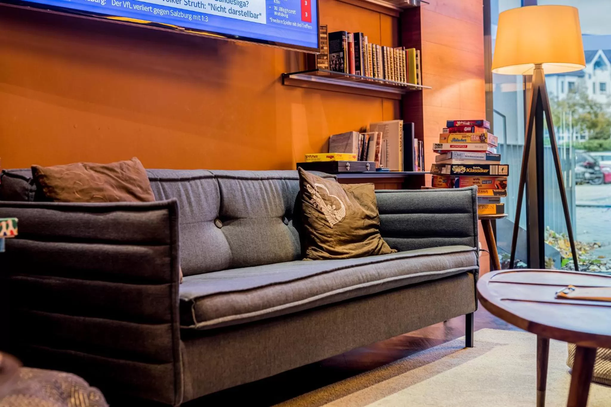 Seating area in Hotel Bacchus