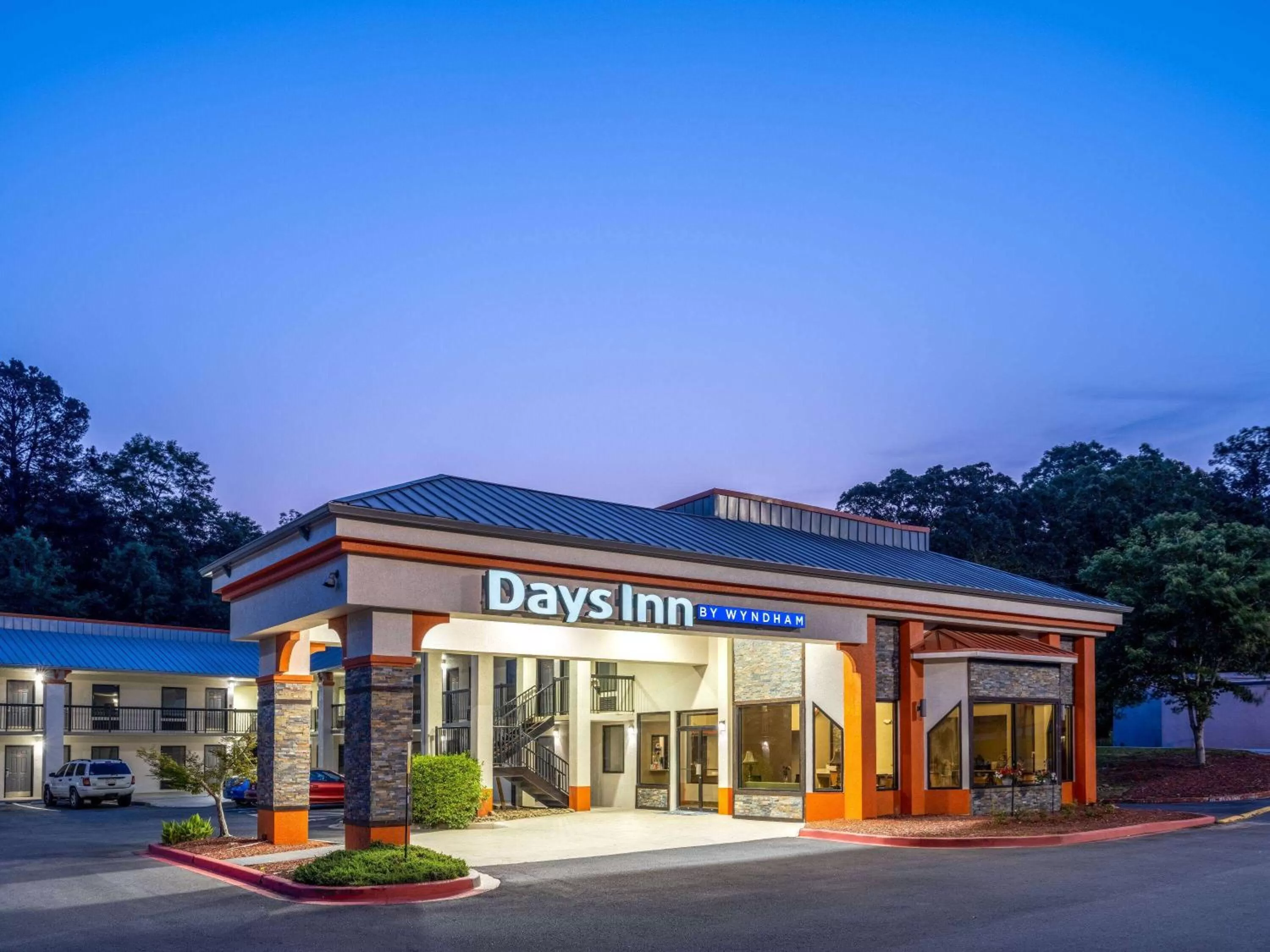 Property building in Days Inn by Wyndham Clemson