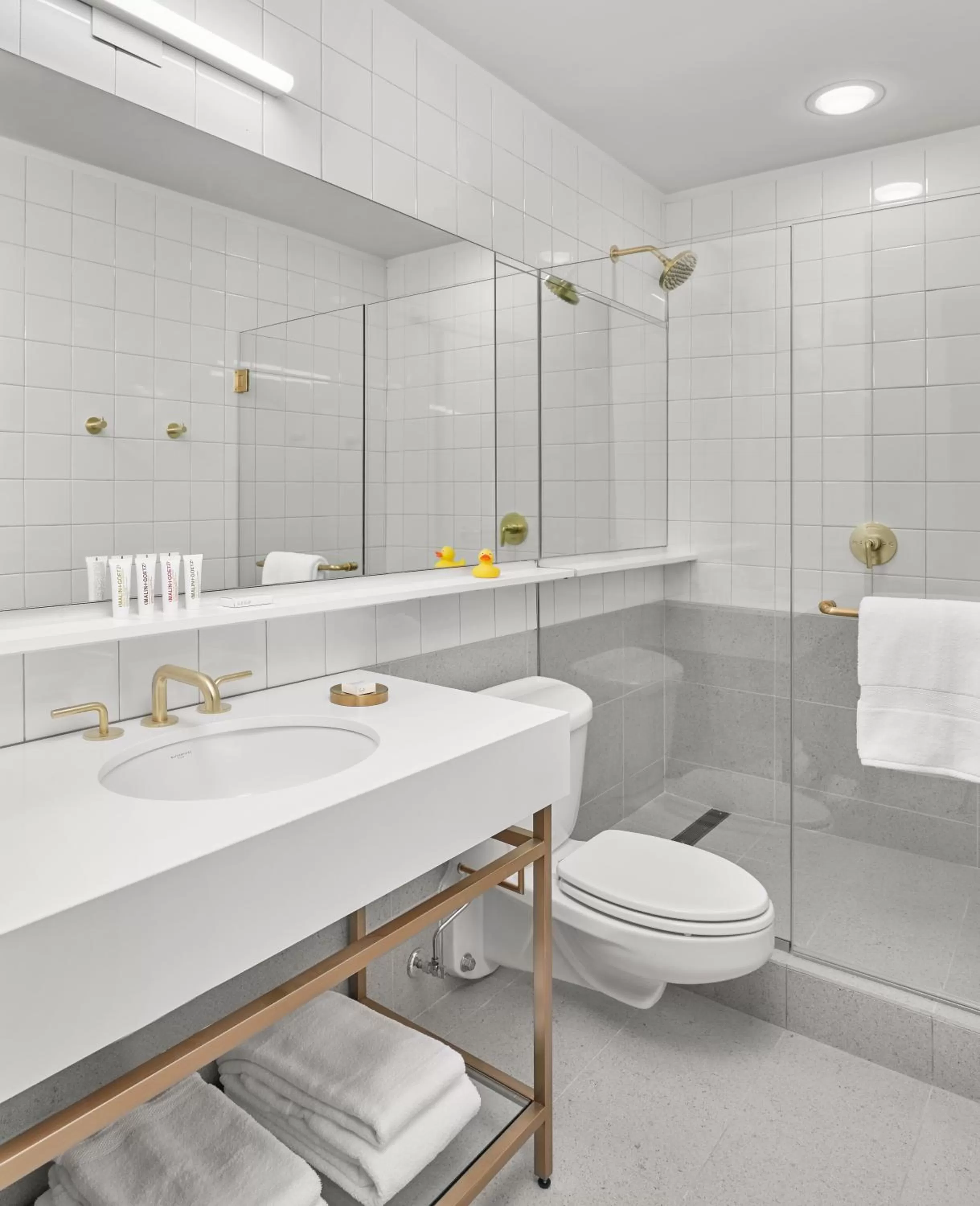 Toilet in 21c Museum Hotel Chicago