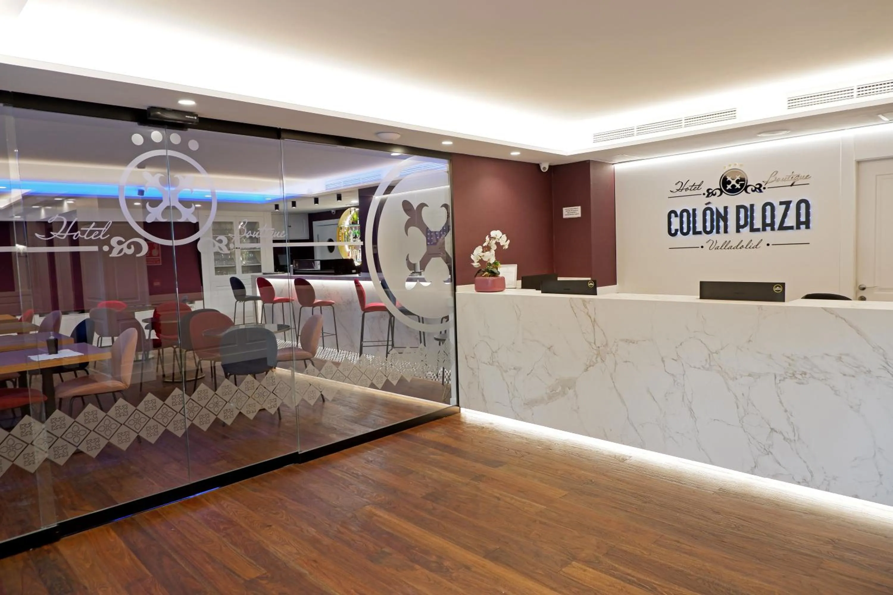 Lobby or reception in Hotel Colón Plaza