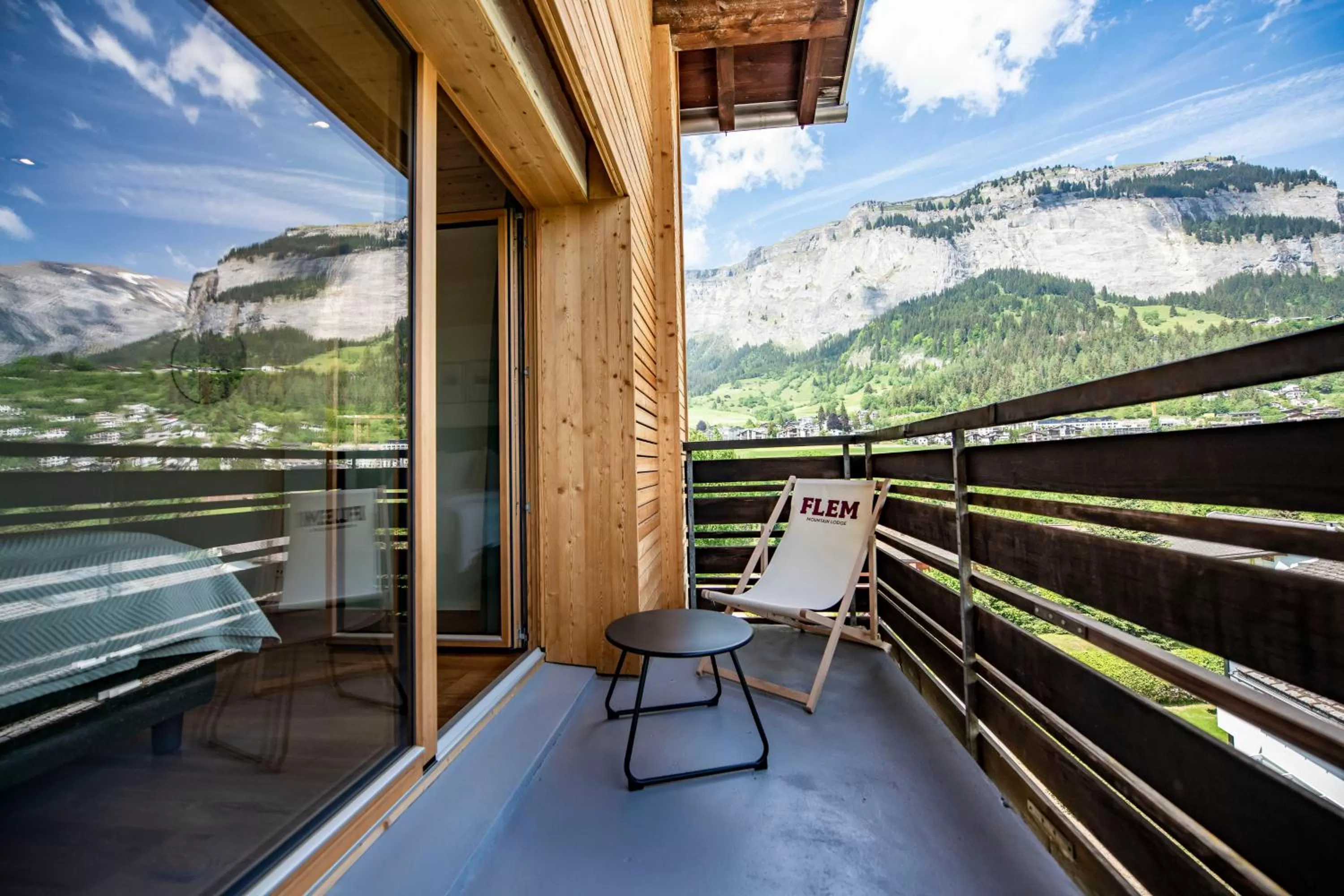 Balcony/Terrace in Flem Mountain Lodge