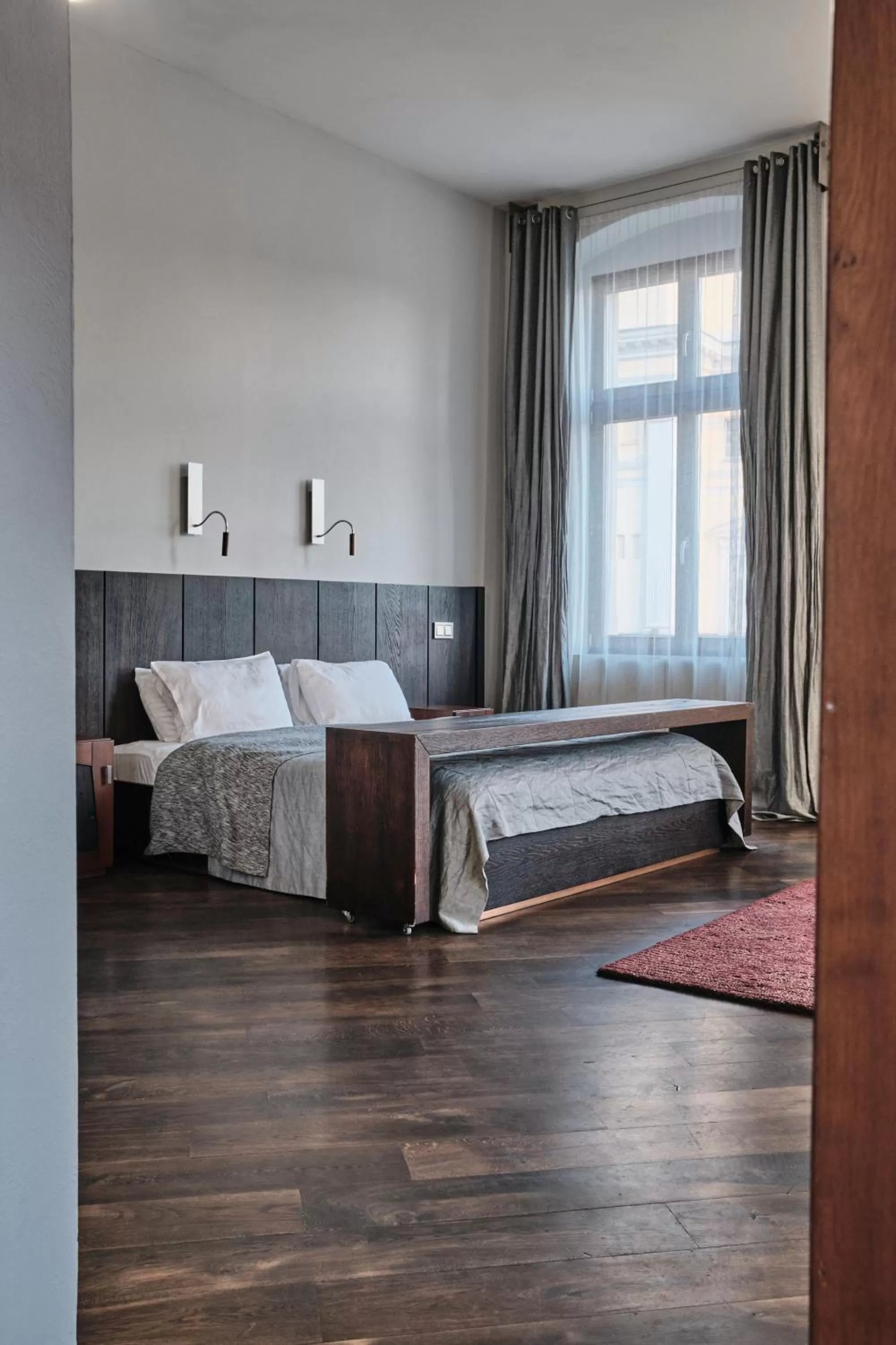 Bedroom, Bed in Hotel Monopol