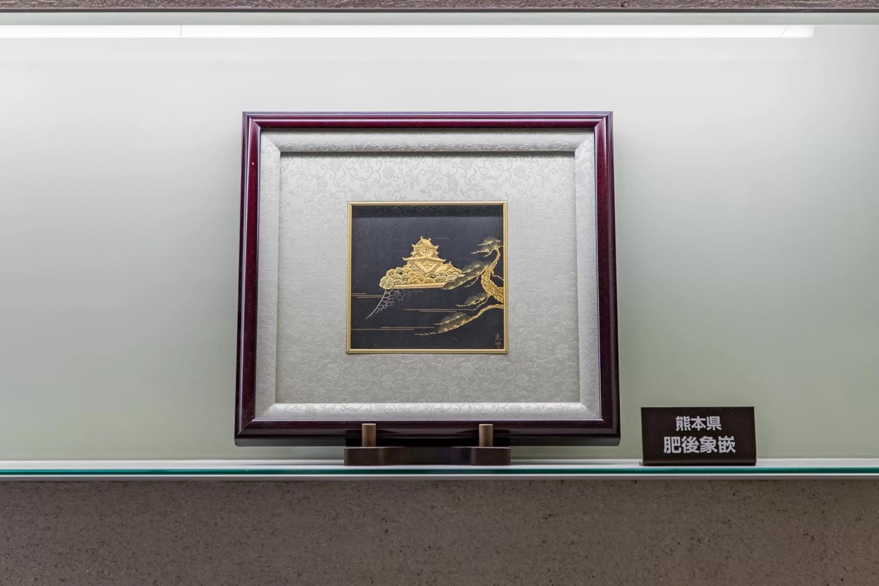 Decorative detail in JR Kyushu Hotel Blossom Hakata Central