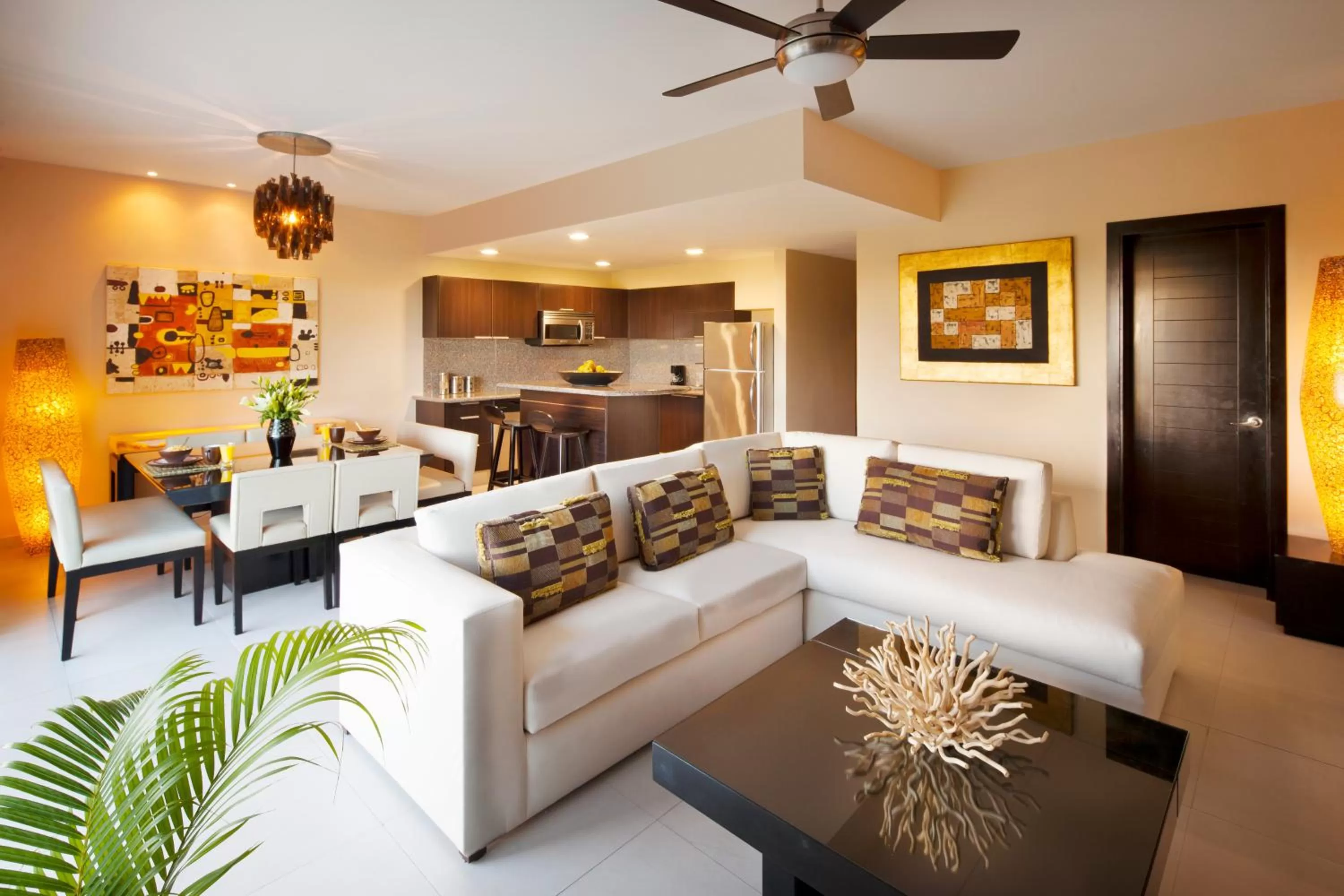 Kitchen or kitchenette in The Fives Beach Hotel & Residences - All Senses Inclusive