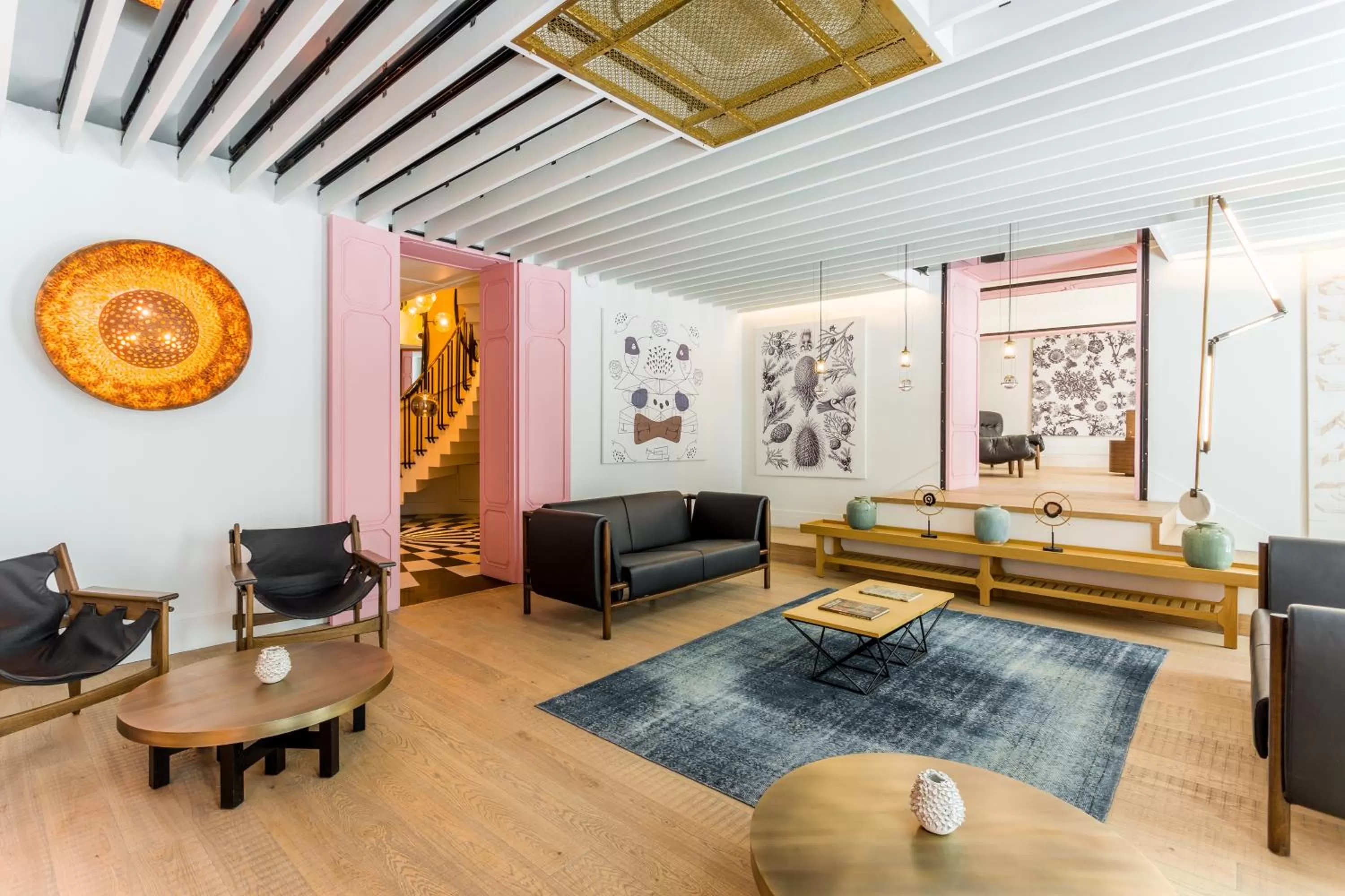 Communal lounge/ TV room in The Wings Hotels Collection