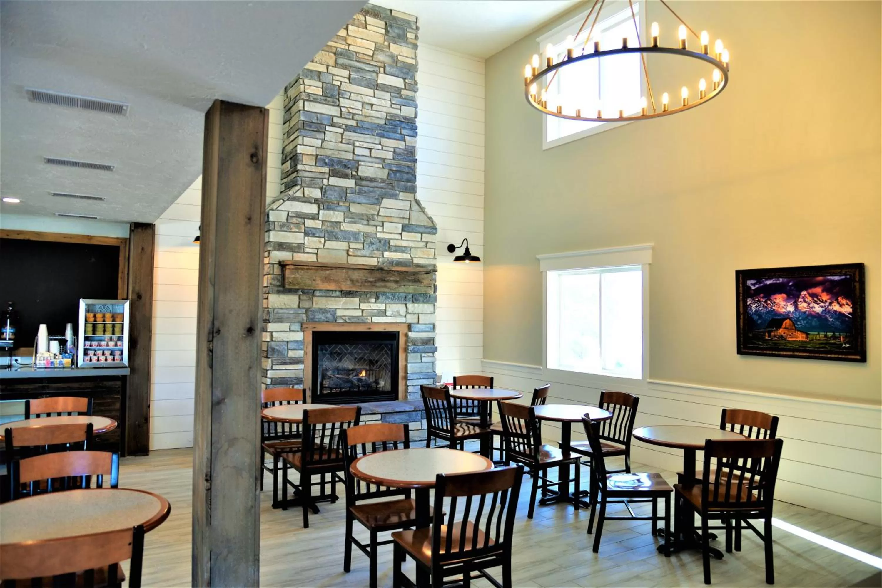 Continental breakfast in Super 8 by Wyndham Driggs