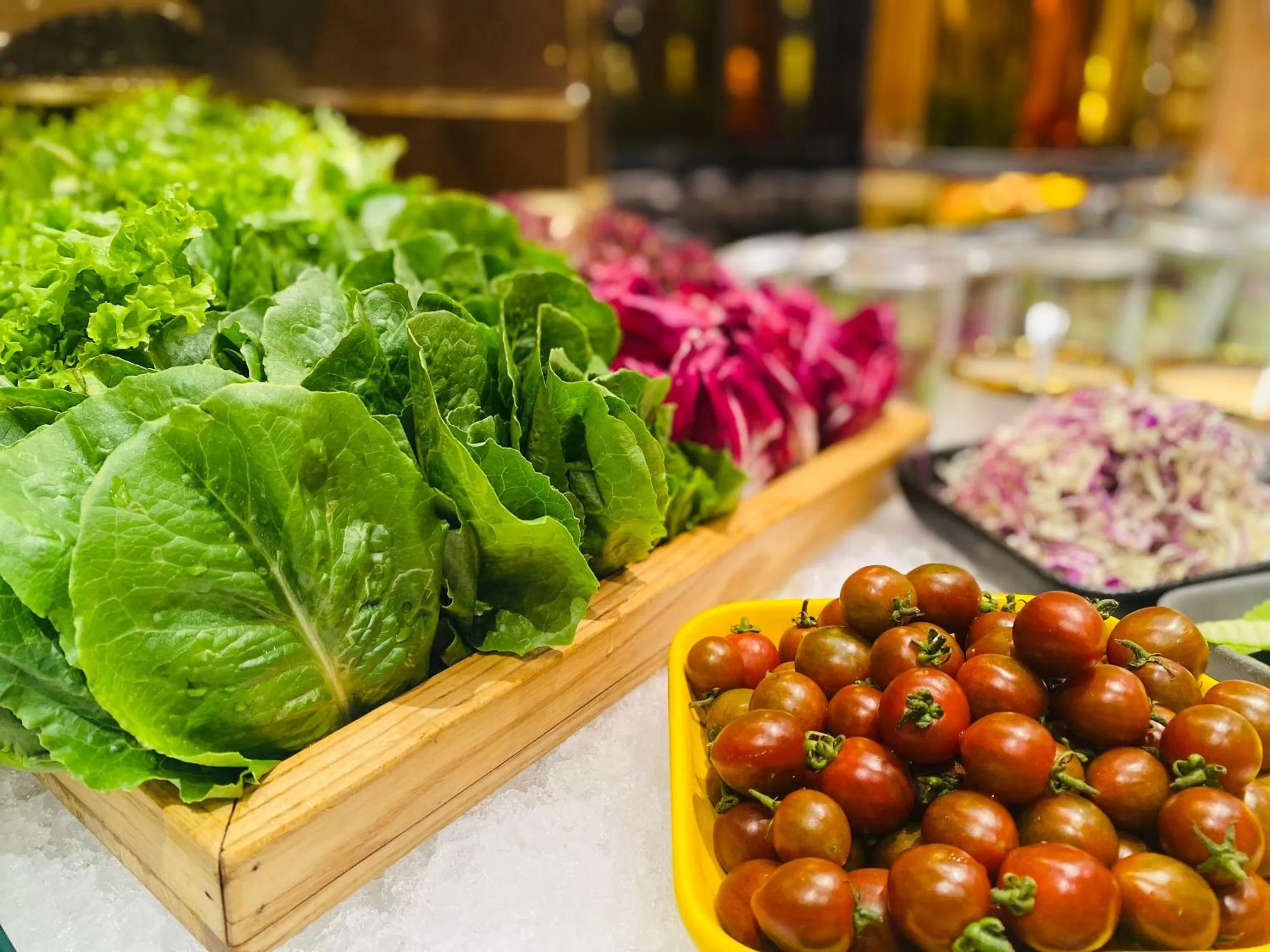 Buffet breakfast in Paragon Saigon Hotel