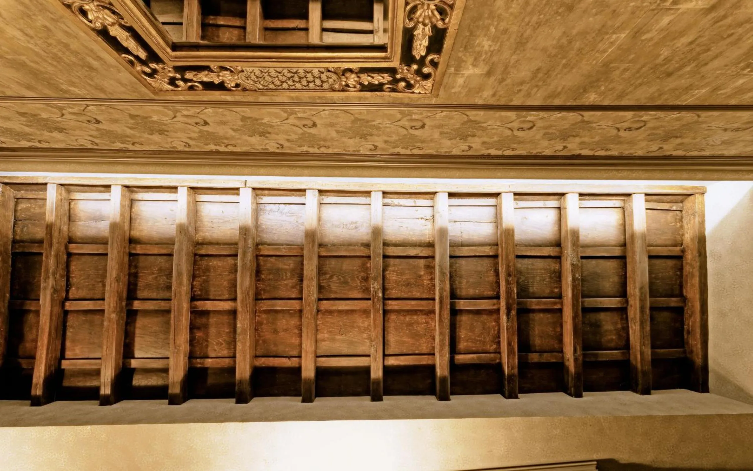 Decorative detail in Antica Dimora De Michaelis