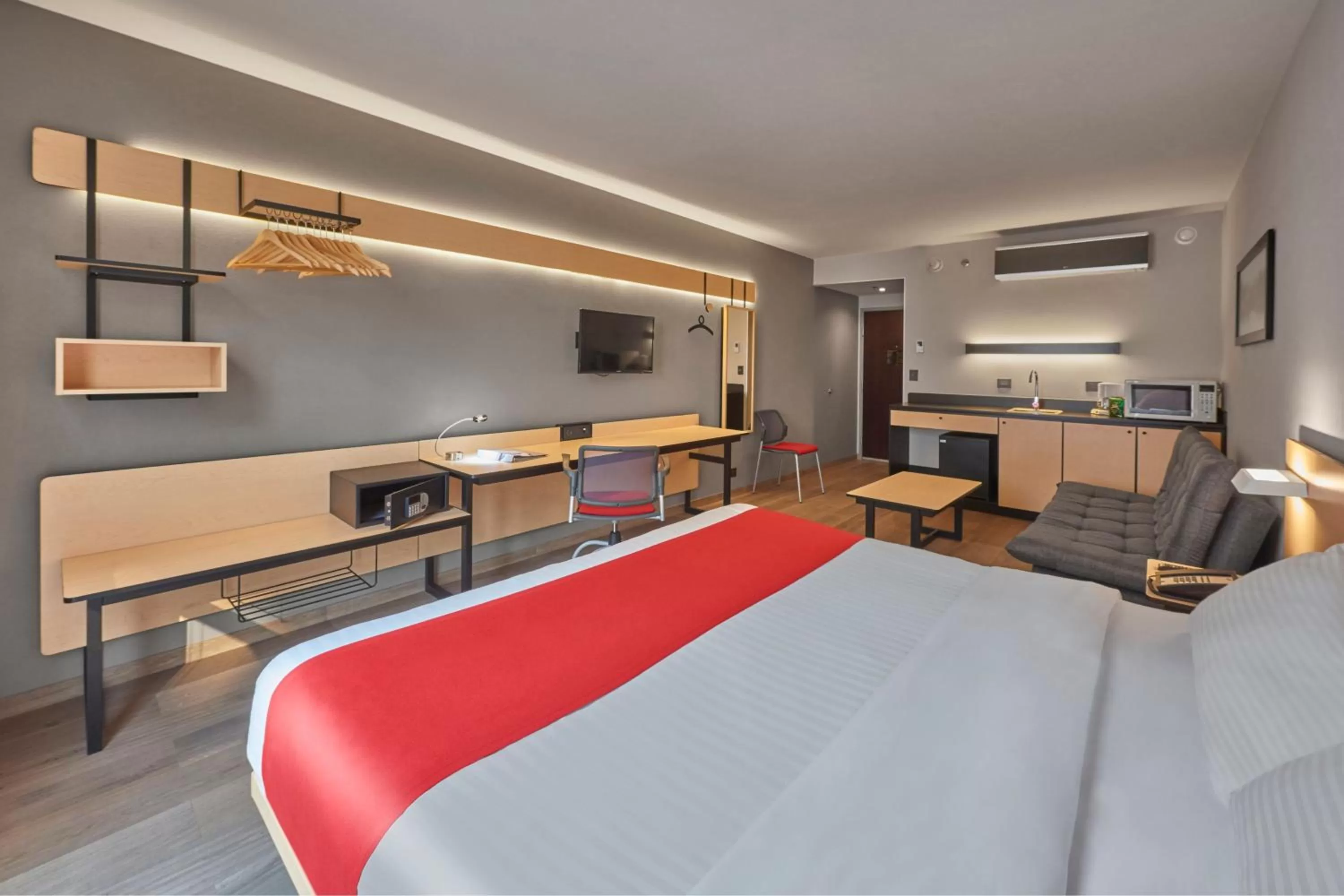 One-Bedroom King Suite with Sofa Bed  in City Express Plus by Marriott Insurgentes Sur