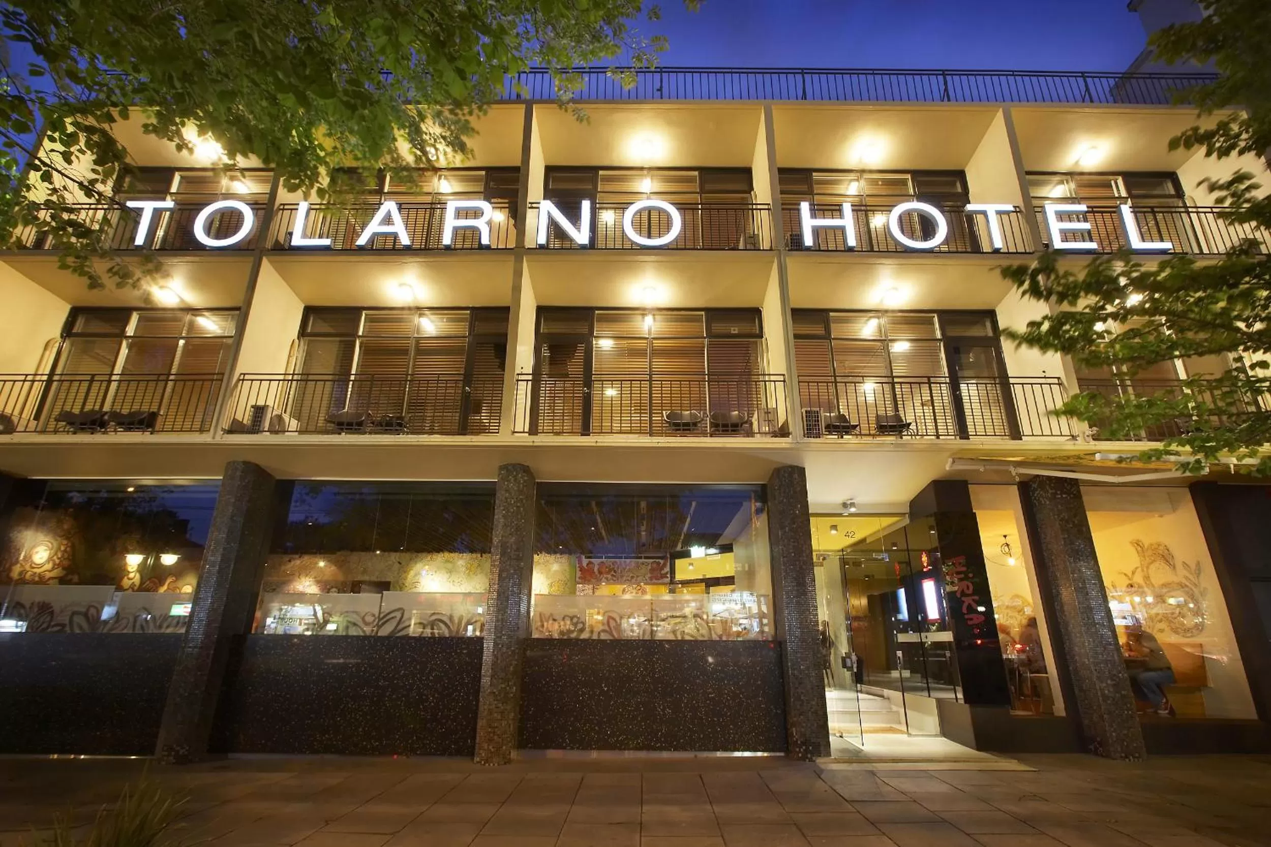 Property building in Tolarno Hotel