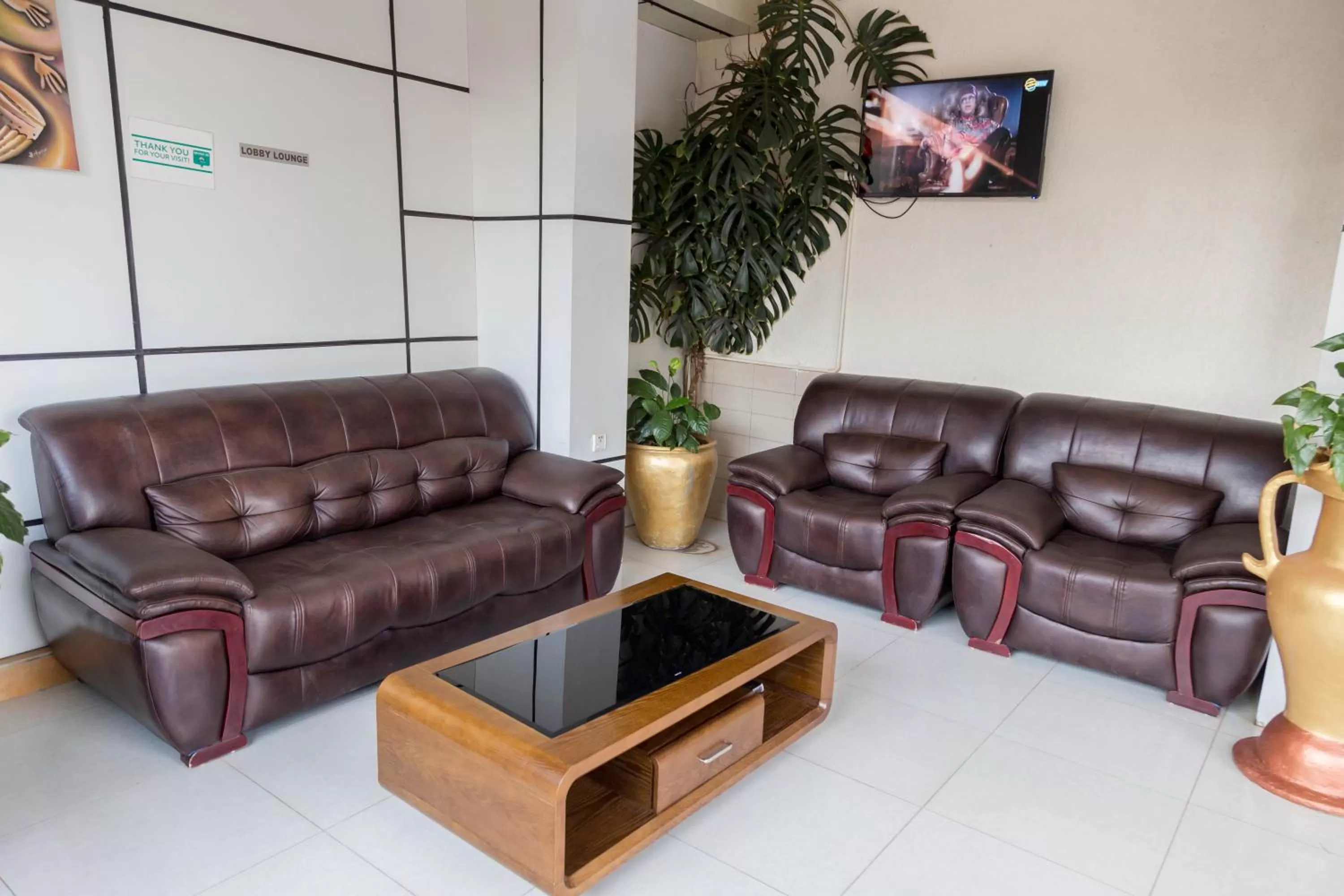 Lobby or reception in Olympic Hotel