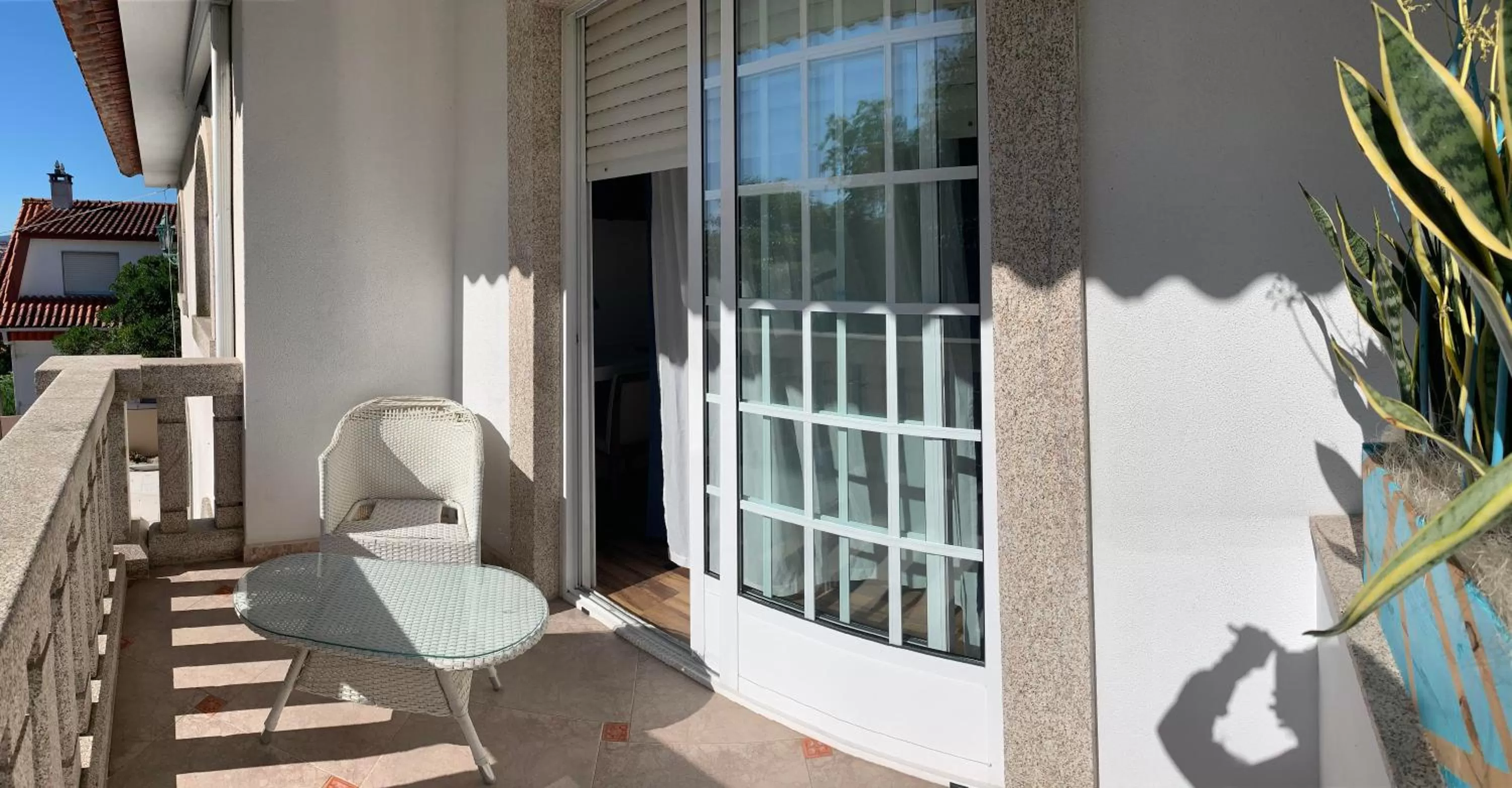 Balcony/Terrace in Hotel O'Pazo