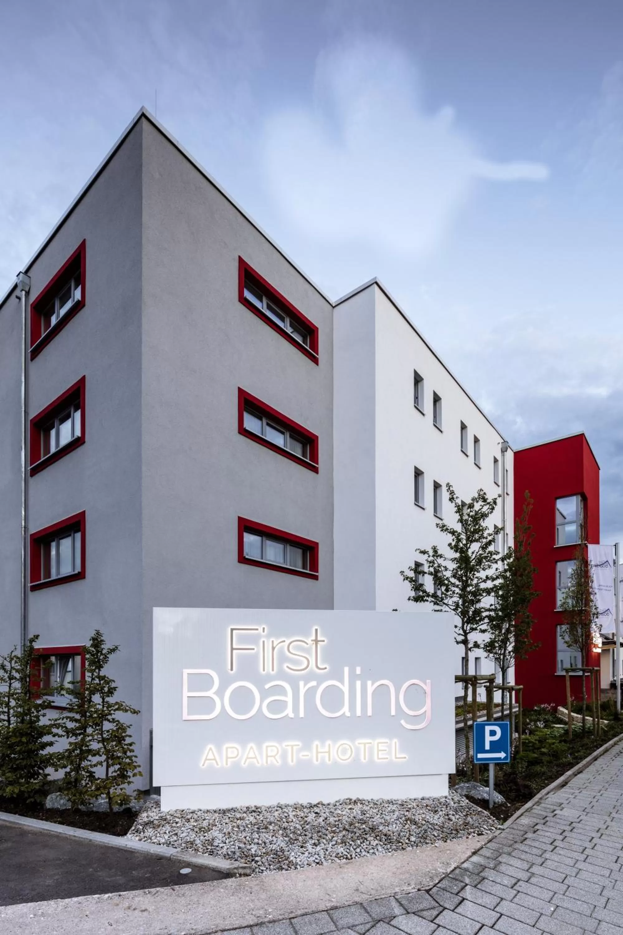 Property building in Apart-Hotel FirstBoarding Bayreuth