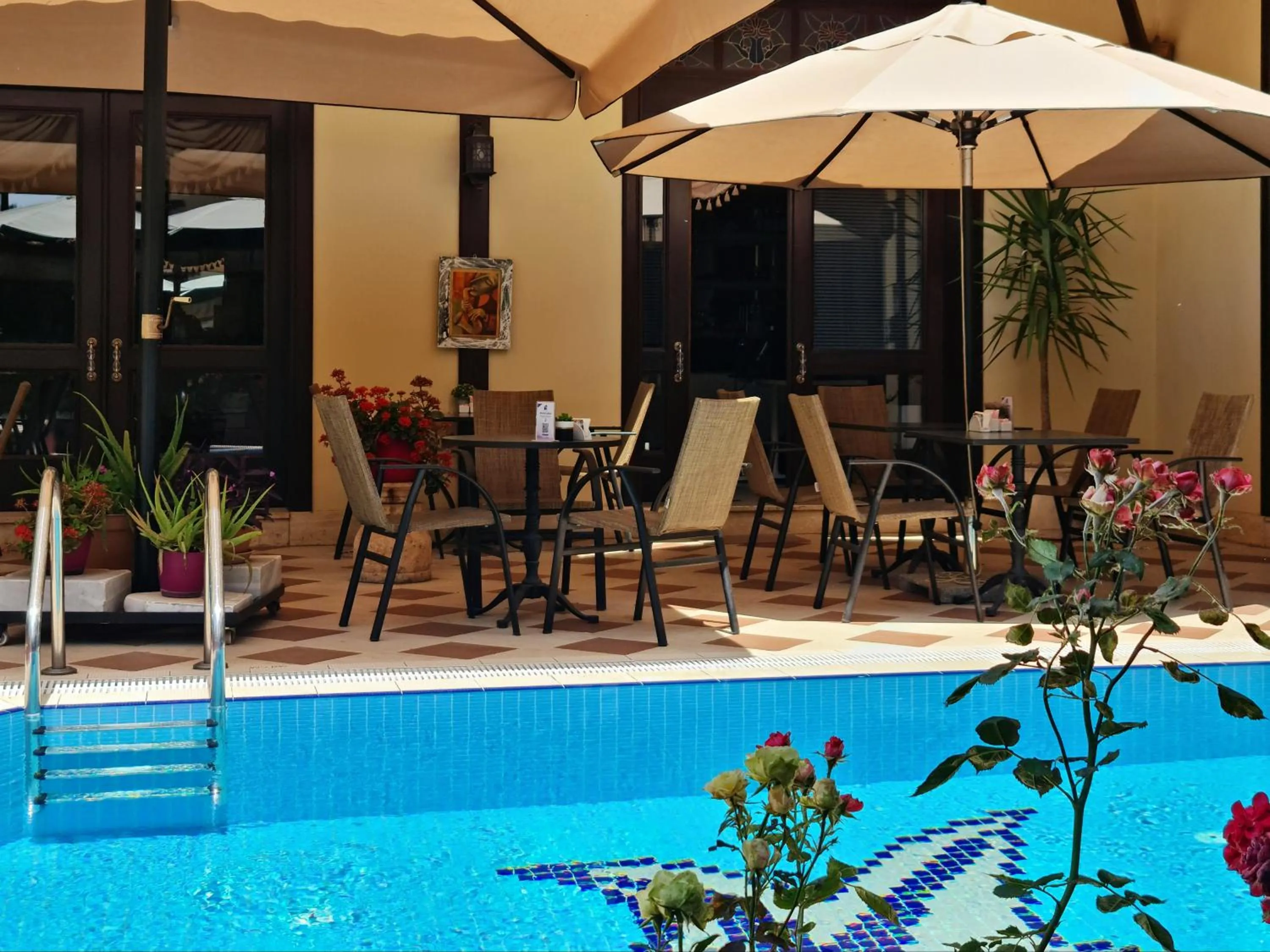 Patio in Eski Masal Hotel - Special Class