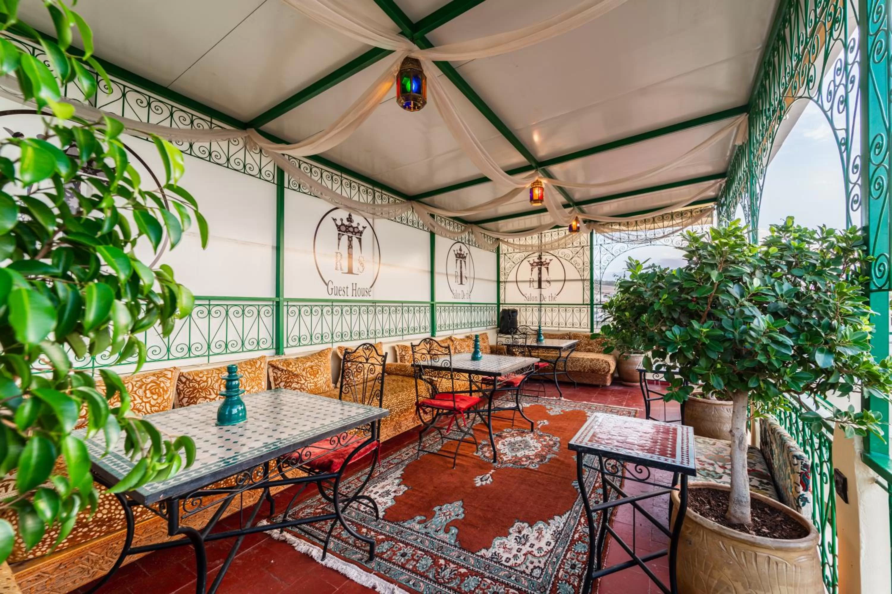 Patio in Riad Taj Salma