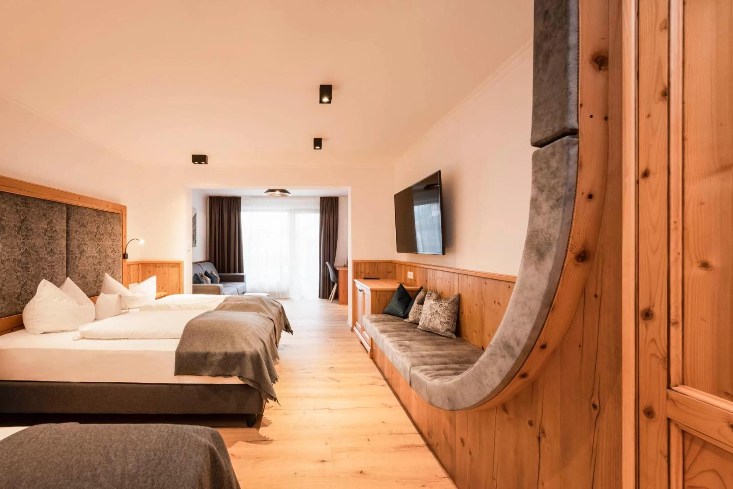 Photo of the whole room, Bed in Hotel Stubaierhof