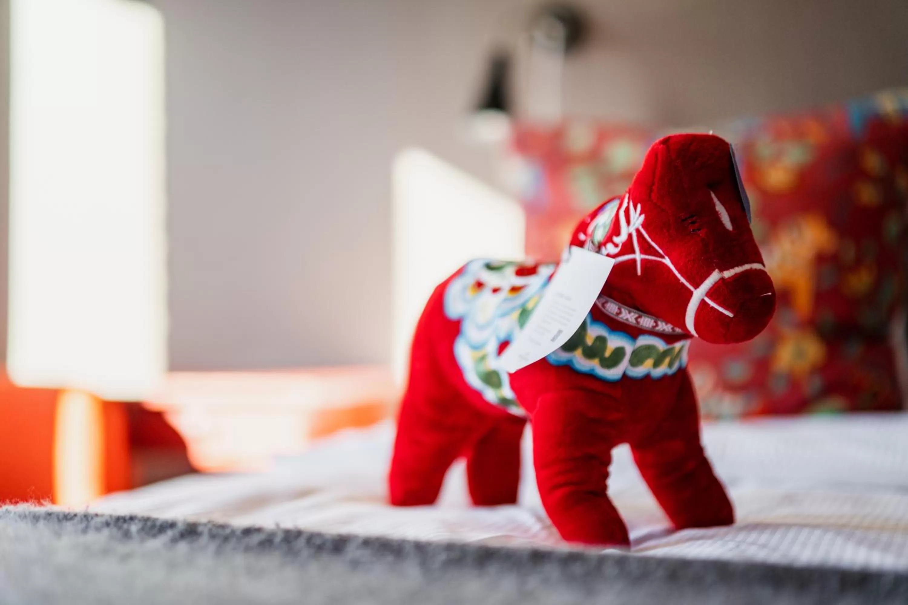 Decorative detail, Bed in Hotell Fridhemsgatan